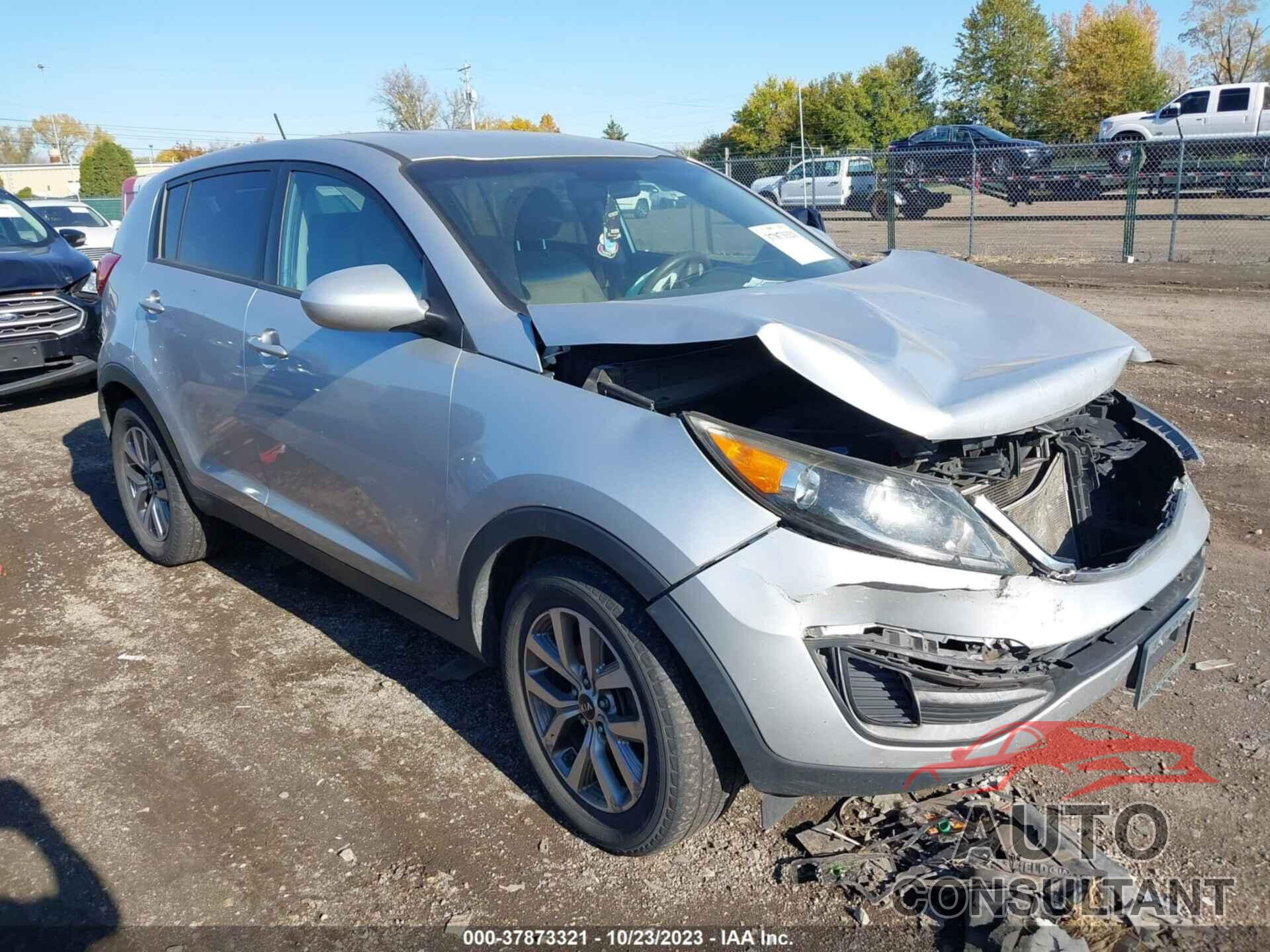 KIA SPORTAGE 2016 - KNDPB3AC3G7804216