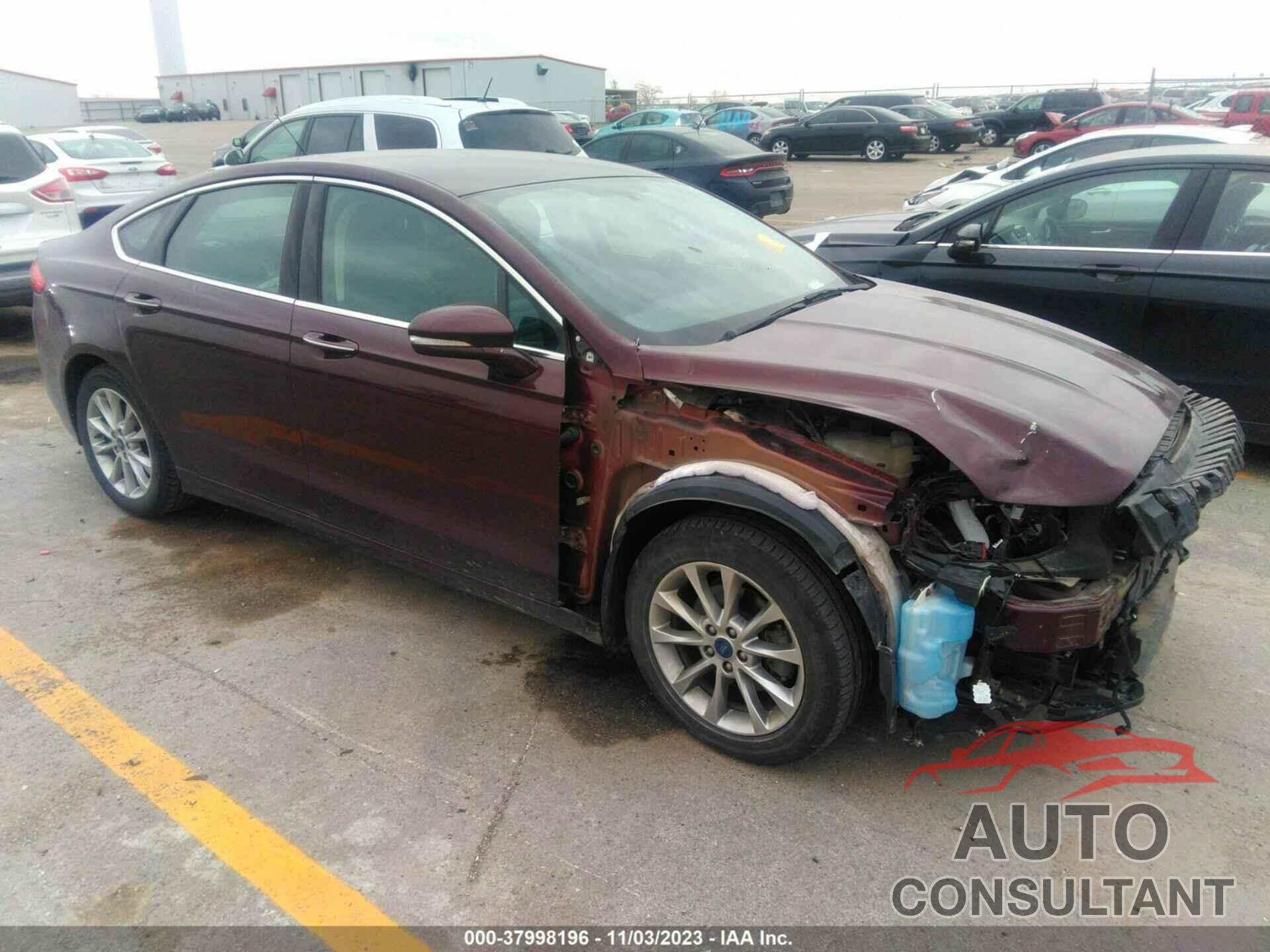 FORD FUSION 2017 - 3FA6P0HDXHR206781