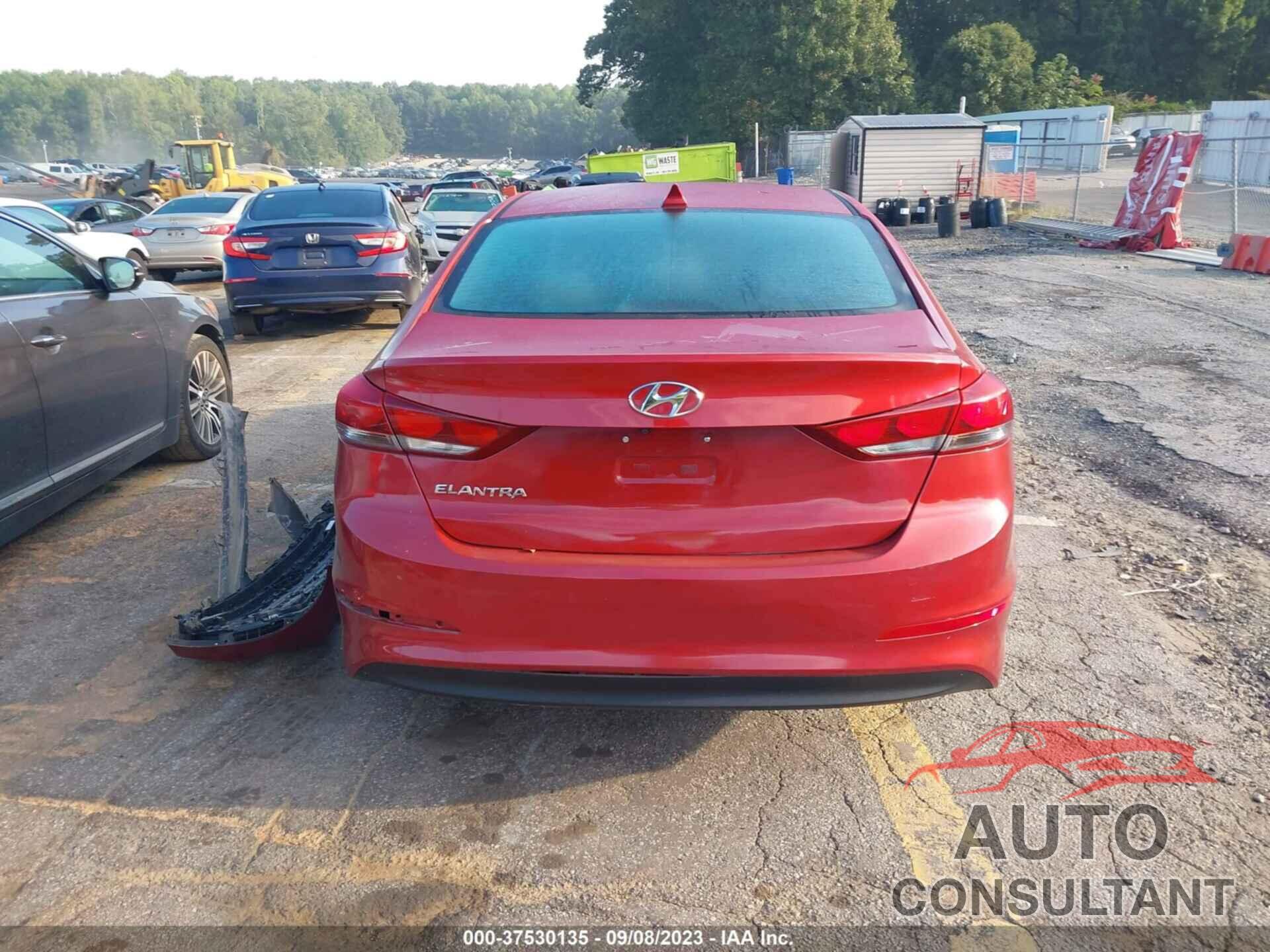 HYUNDAI ELANTRA 2017 - 5NPD84LF2HH046137