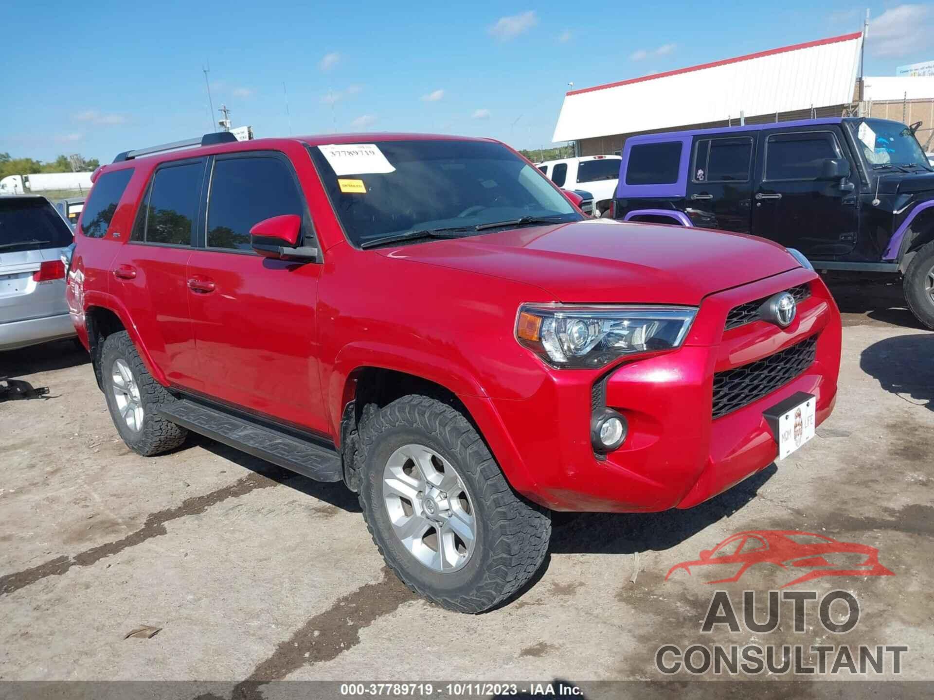 TOYOTA 4RUNNER 2019 - JTEBU5JR1K5667670