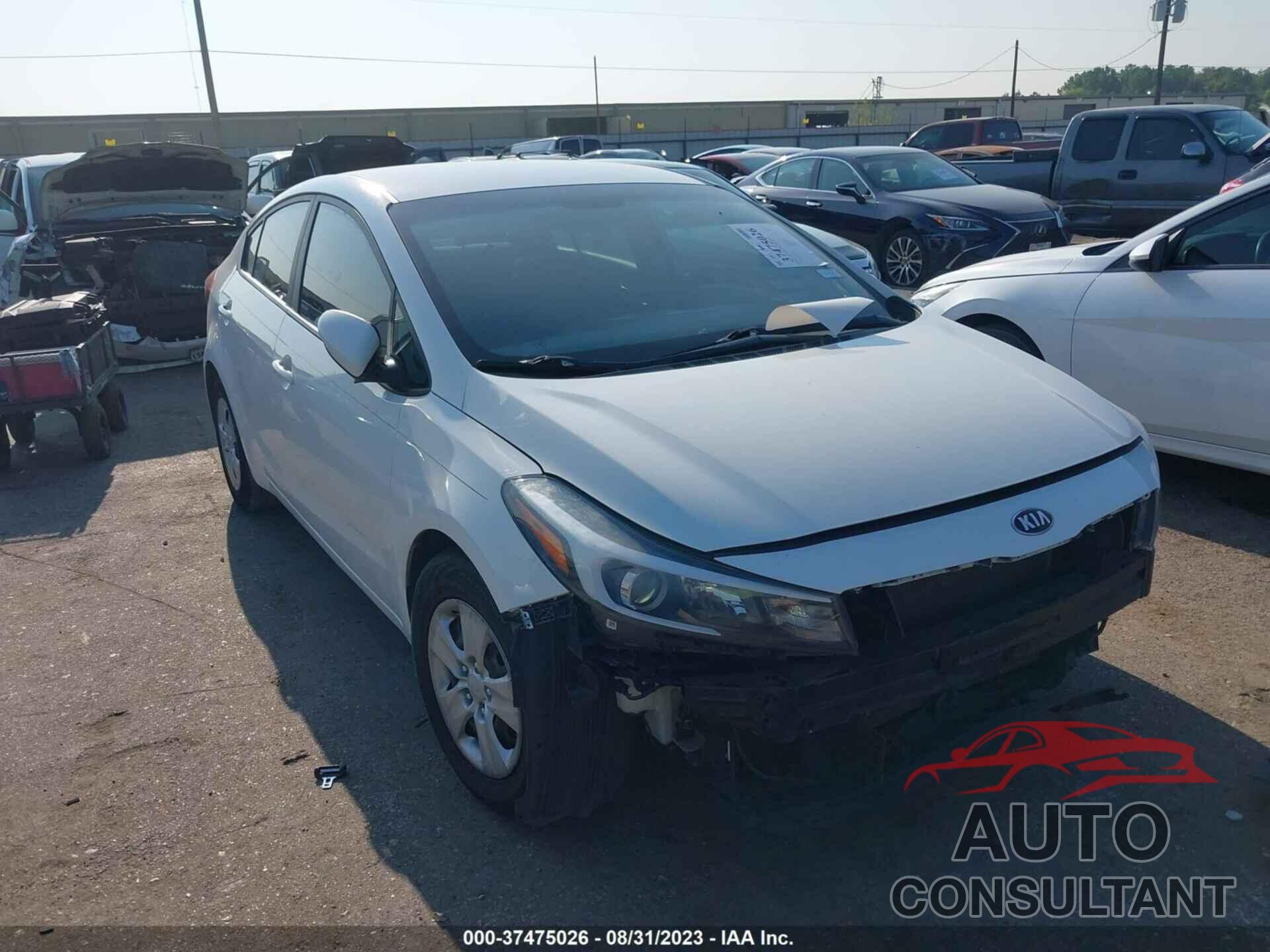 KIA FORTE 2017 - 3KPFK4A73HE074877