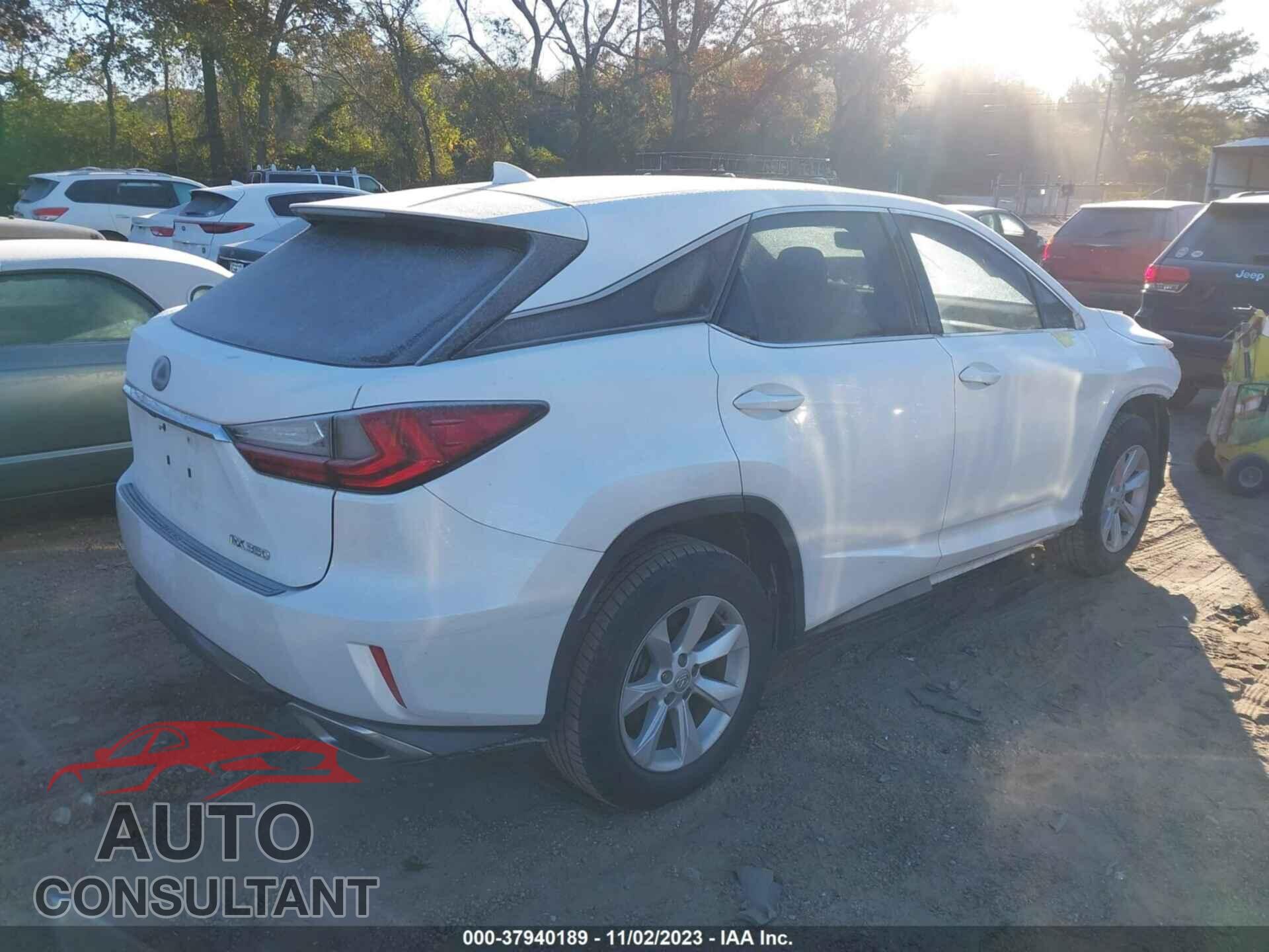 LEXUS RX 2017 - 2T2ZZMCA1HC066613