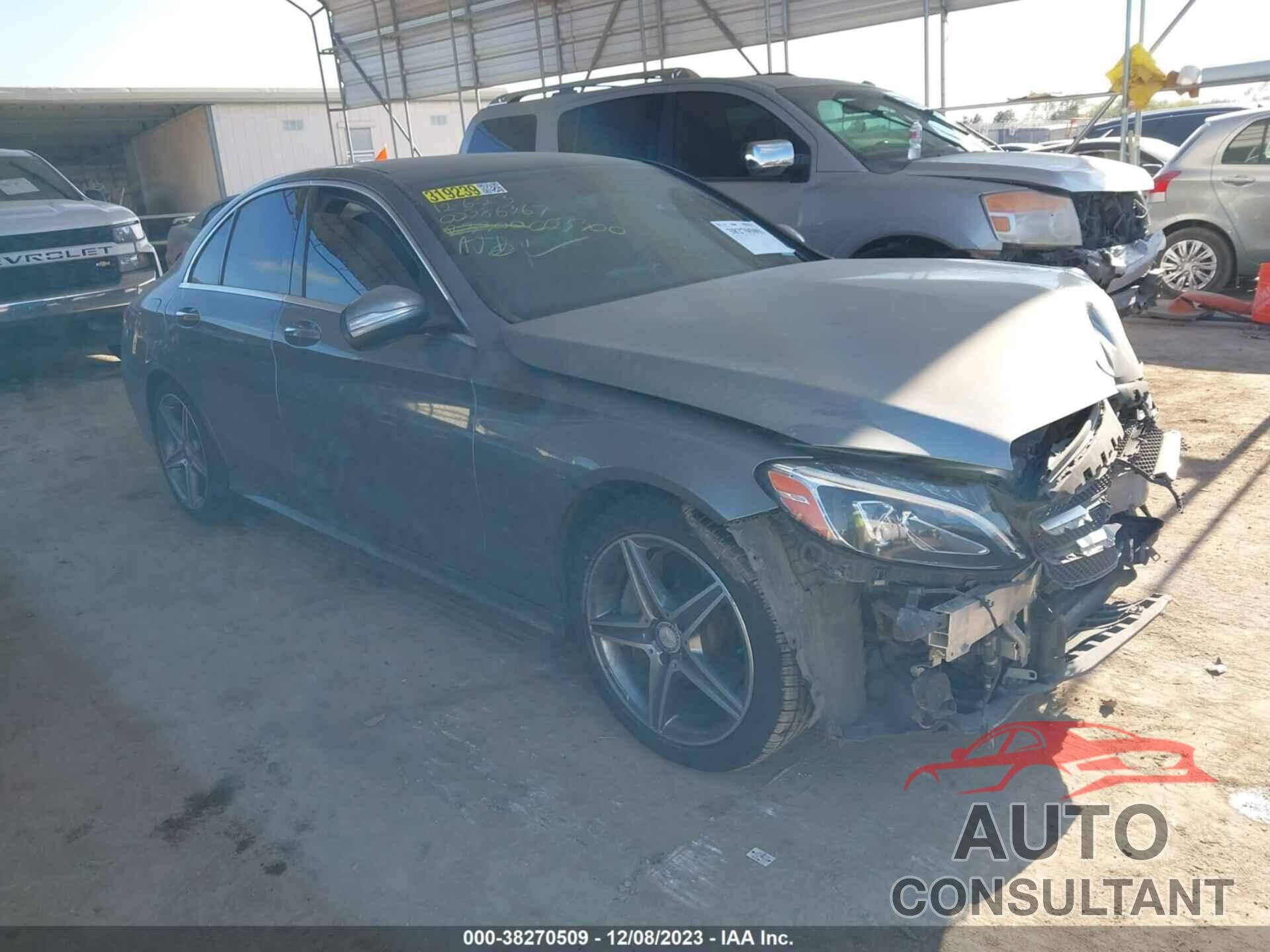 MERCEDES-BENZ C-CLASS 2015 - 55SWF6GBXFU023300