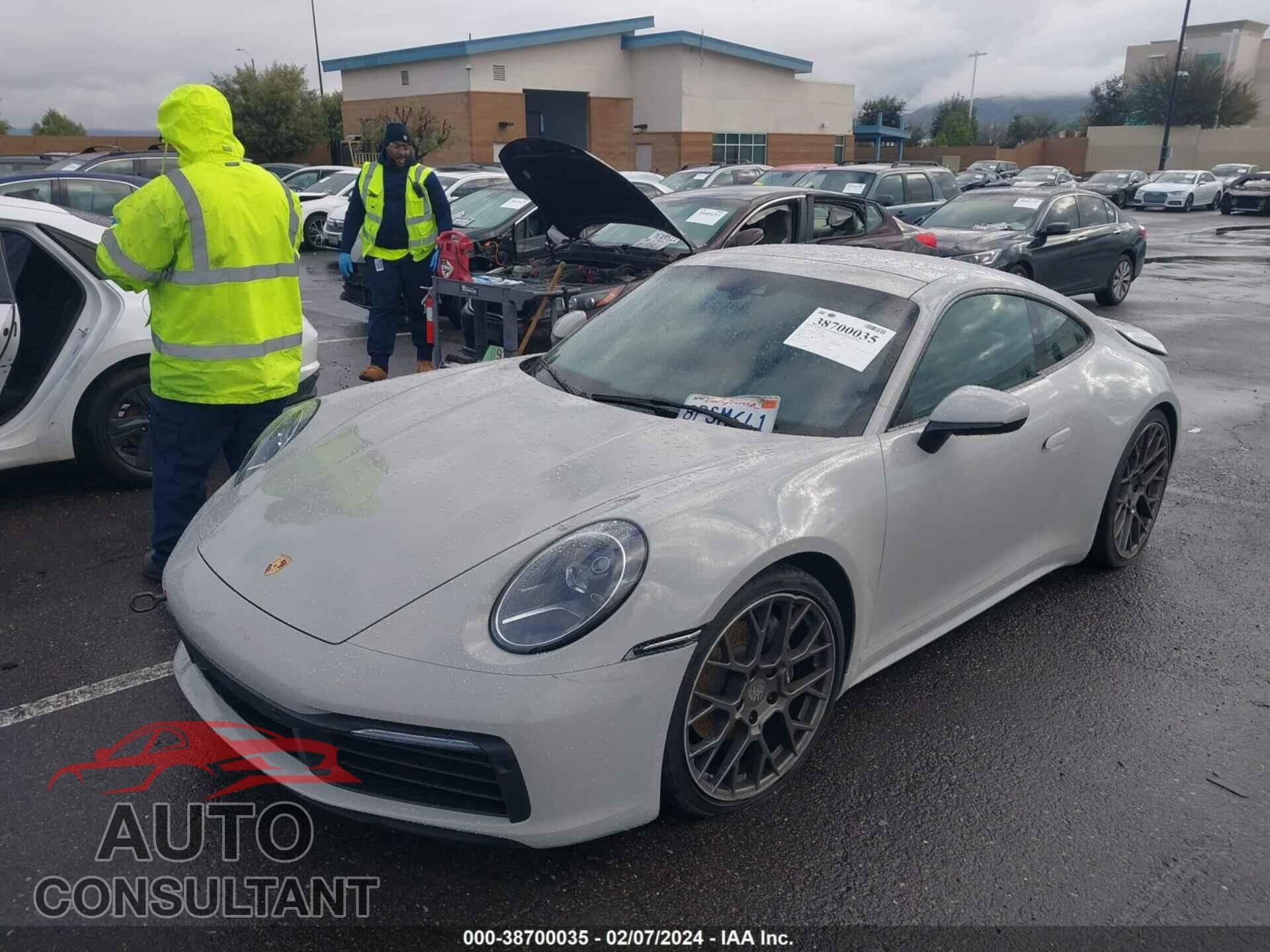PORSCHE 911 2020 - WP0AA2A99LS206209