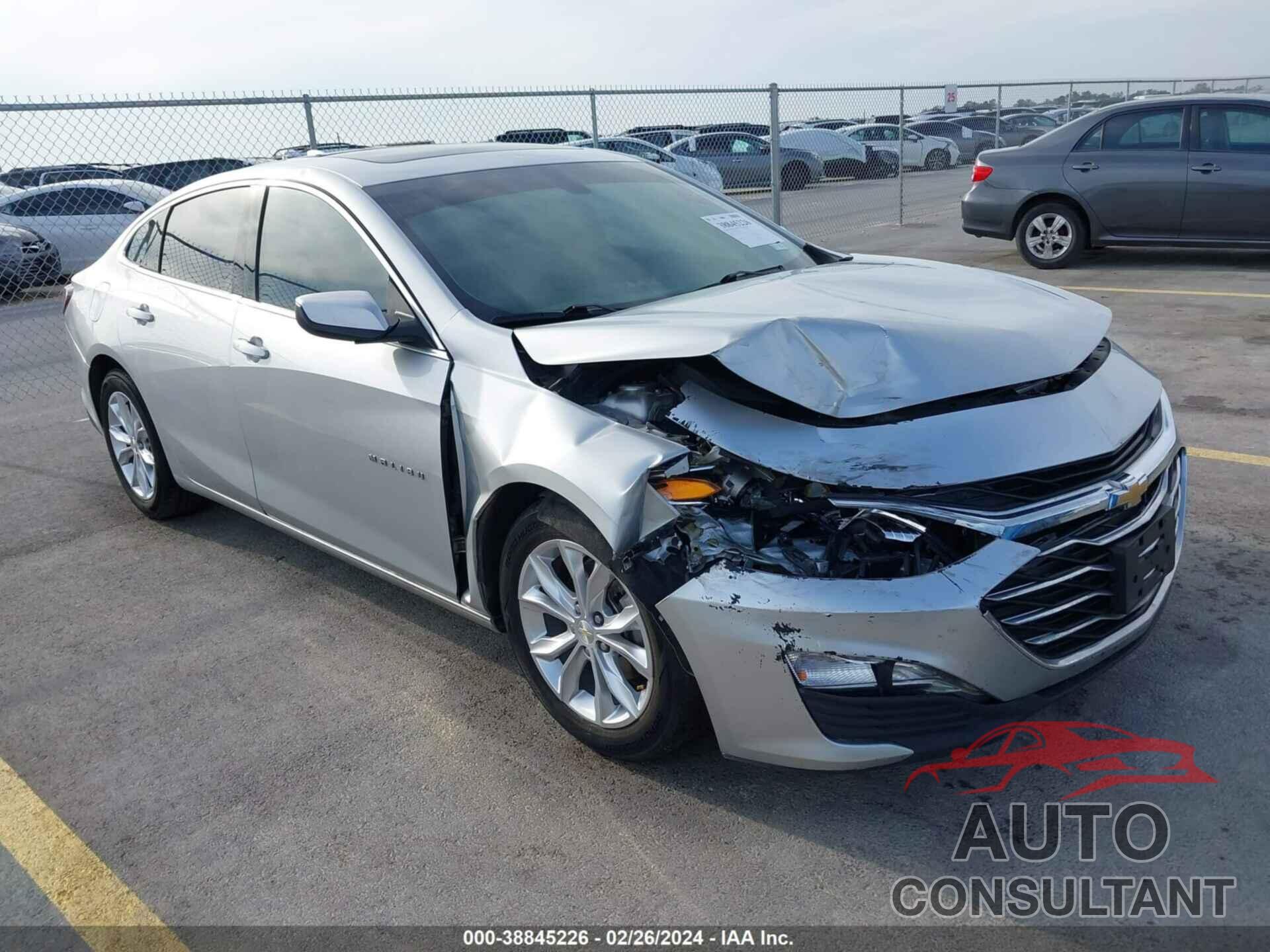 CHEVROLET MALIBU 2020 - 1G1ZD5ST8LF122440