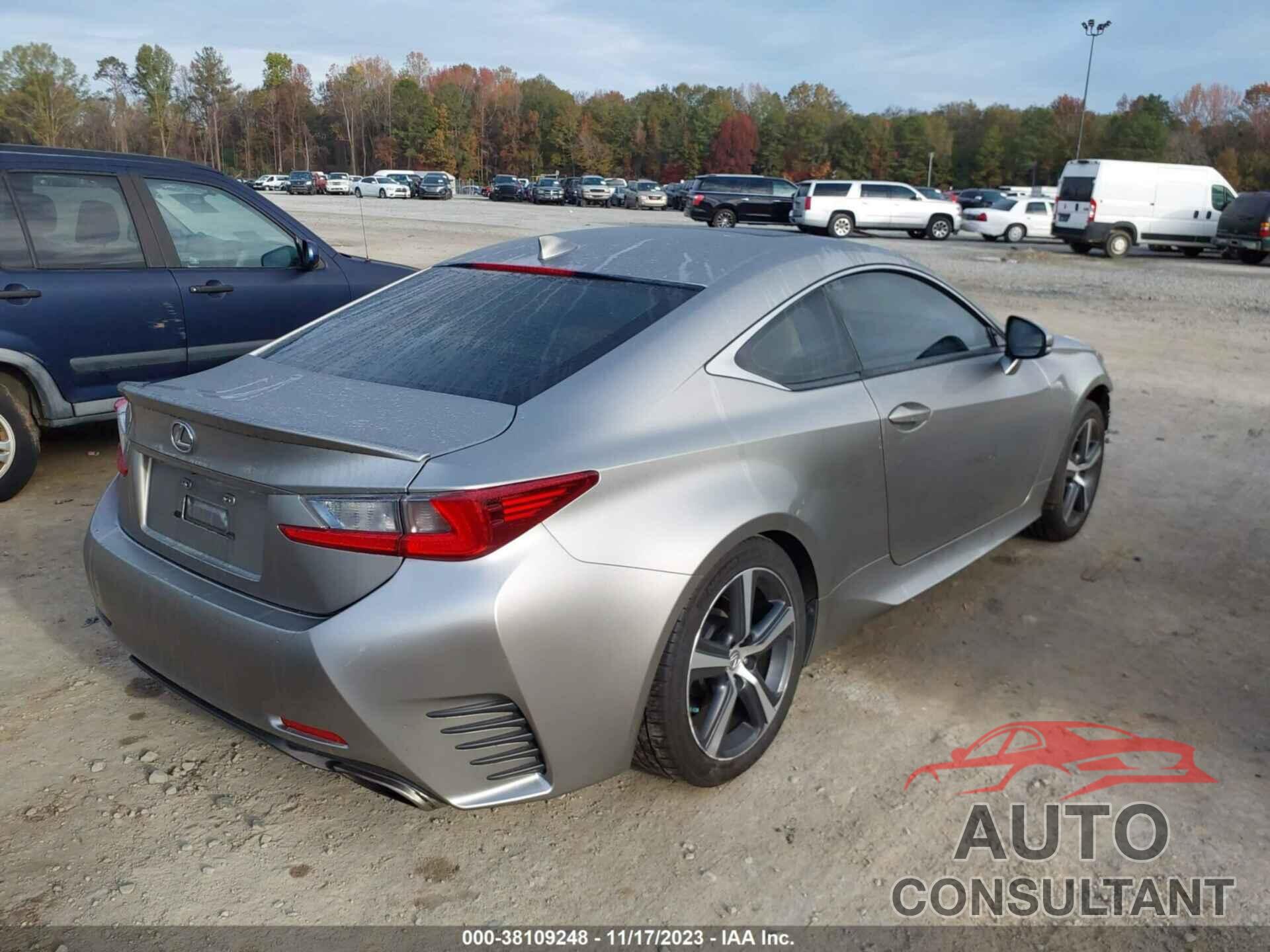 LEXUS RC 200T 2017 - JTHHA5BC9H5006848