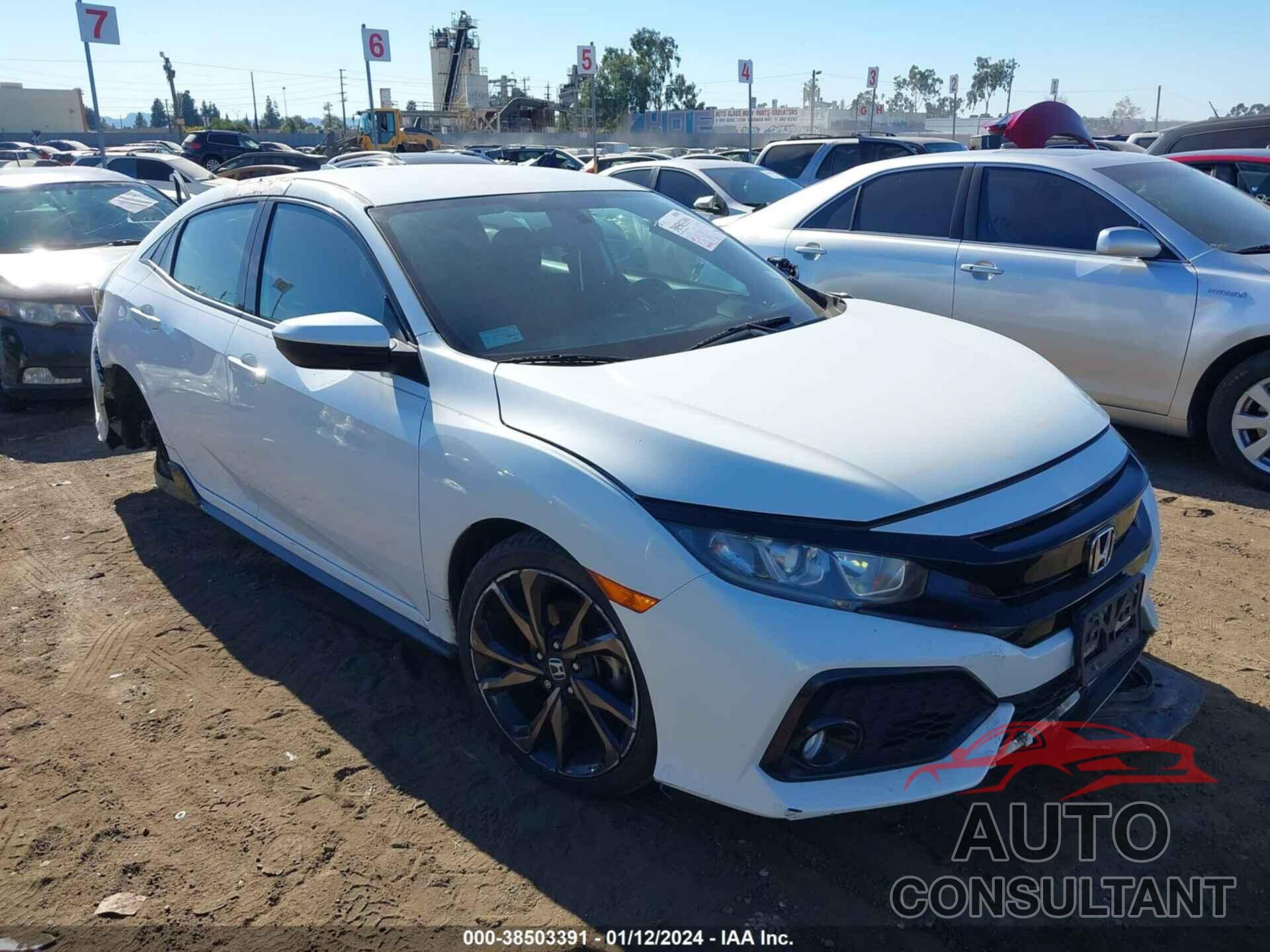 HONDA CIVIC 2017 - SHHFK7G47HU204358