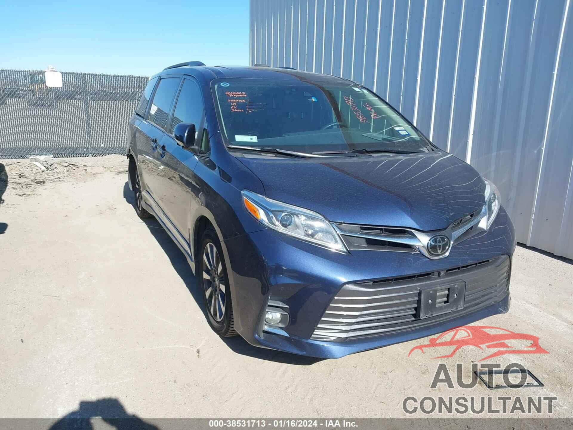 TOYOTA SIENNA 2020 - 5TDYZ3DC1LS082028