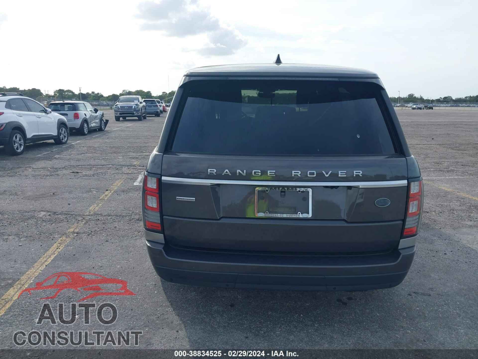 LAND ROVER RANGE ROVER 2017 - SALGS5FE2HA359065