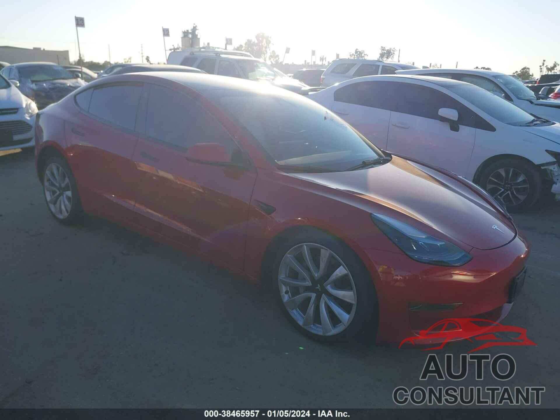 TESLA MODEL 3 2022 - 5YJ3E1EA9NF133872
