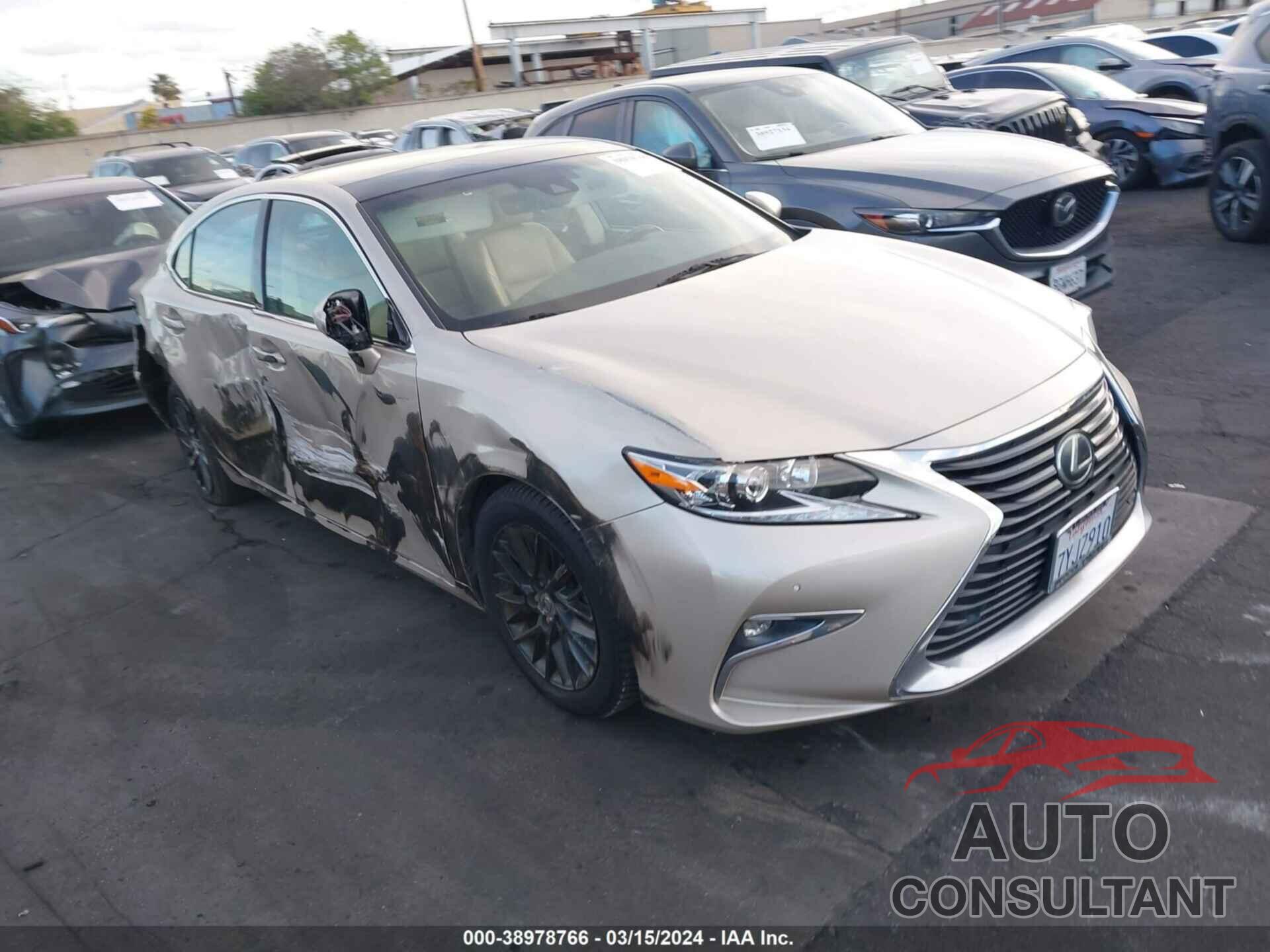 LEXUS ES 2017 - 58ABK1GG8HU054554