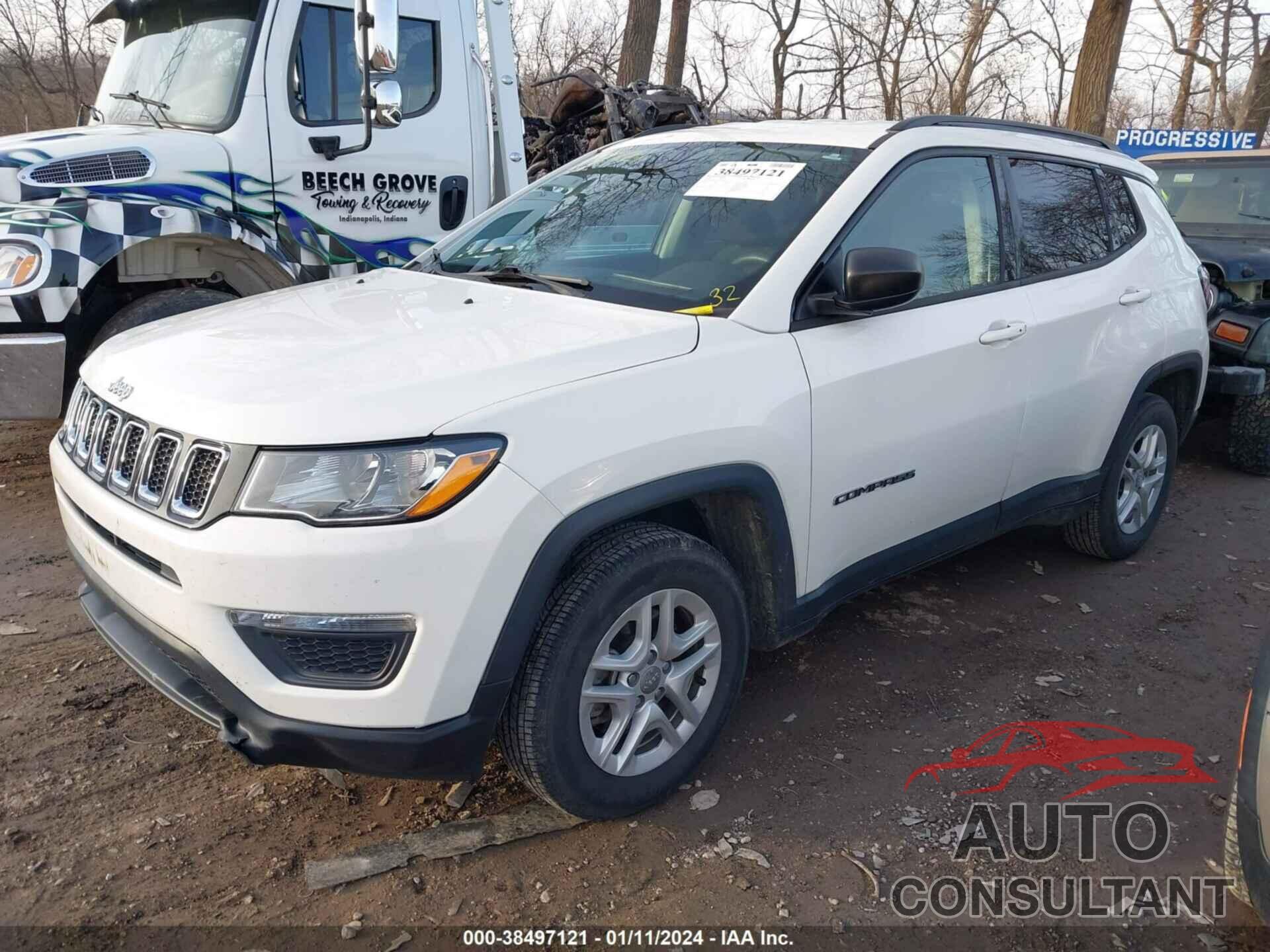 JEEP COMPASS 2018 - 3C4NJCAB5JT411502