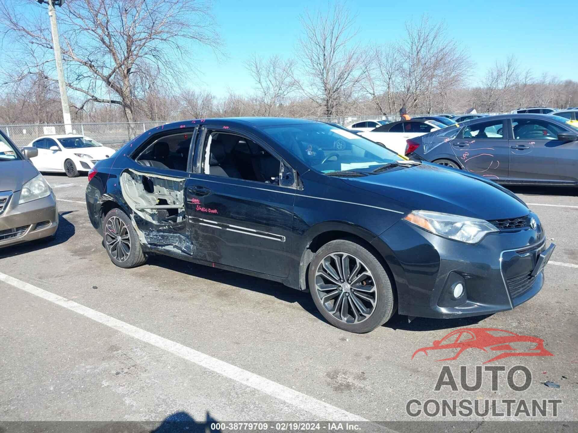 TOYOTA COROLLA 2016 - 2T1BURHE2GC515650