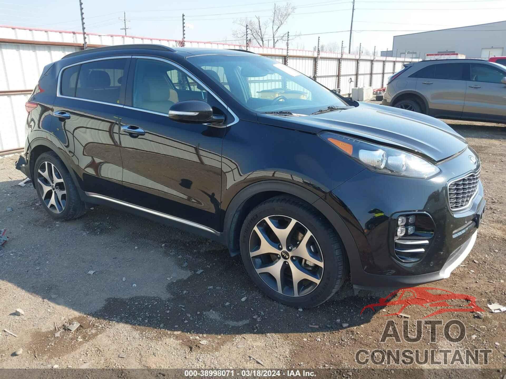 KIA SPORTAGE 2018 - KNDPR3A61J7379947