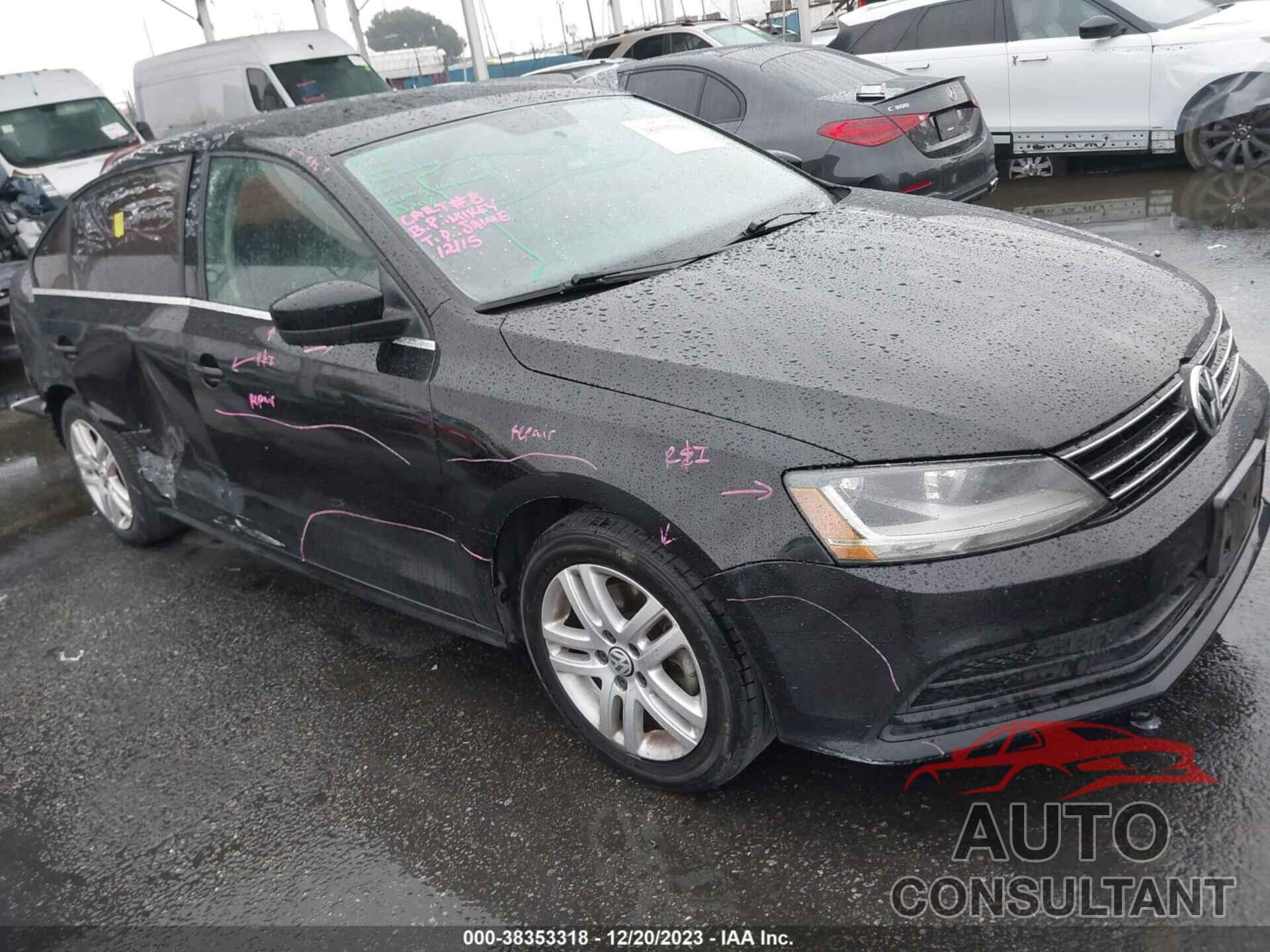 VOLKSWAGEN JETTA 2017 - 3VW2B7AJ5HM206567