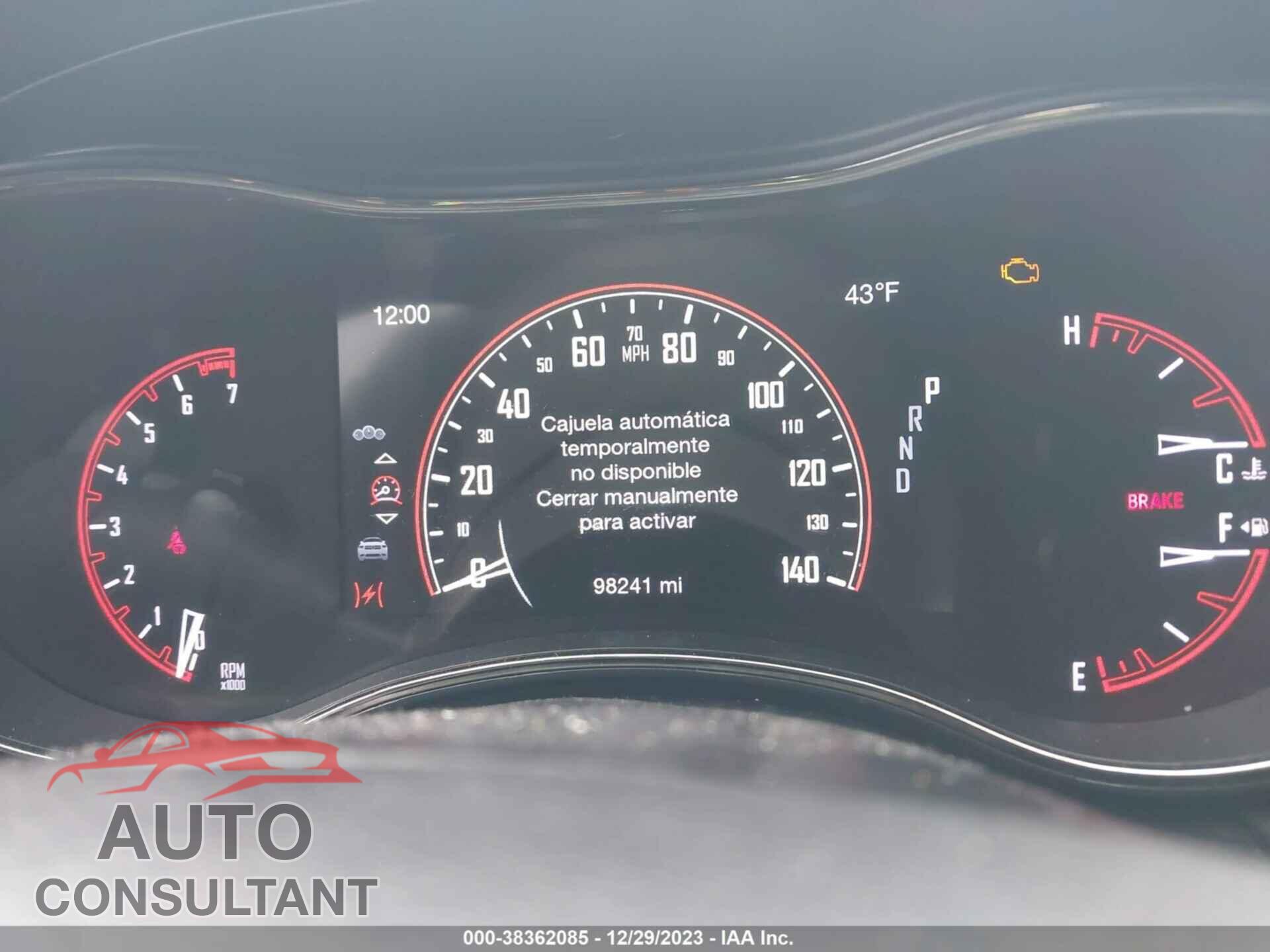 DODGE DURANGO 2018 - 1C4RDJDG7JC414577