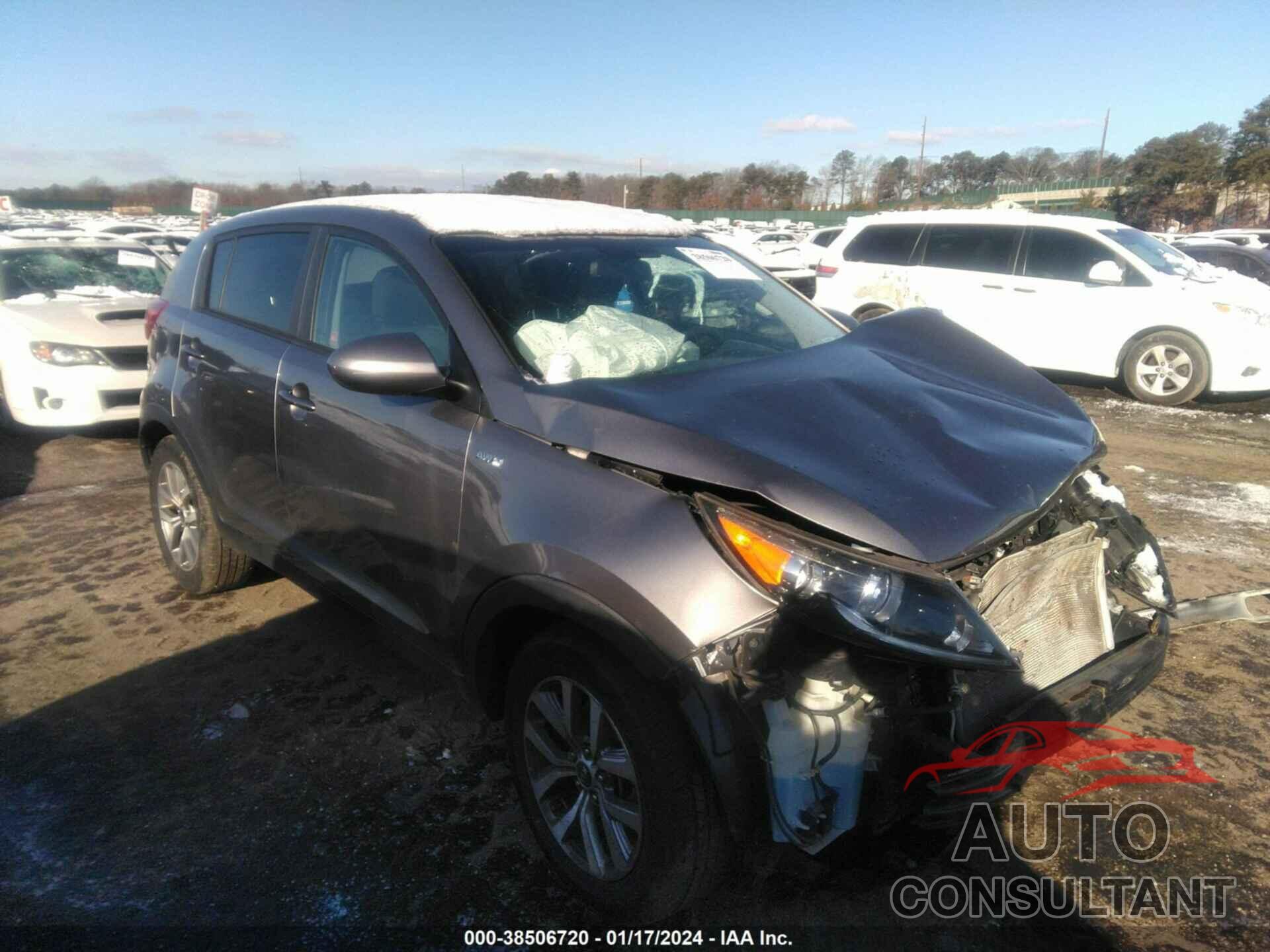KIA SPORTAGE 2016 - KNDPBCAC5G7881170