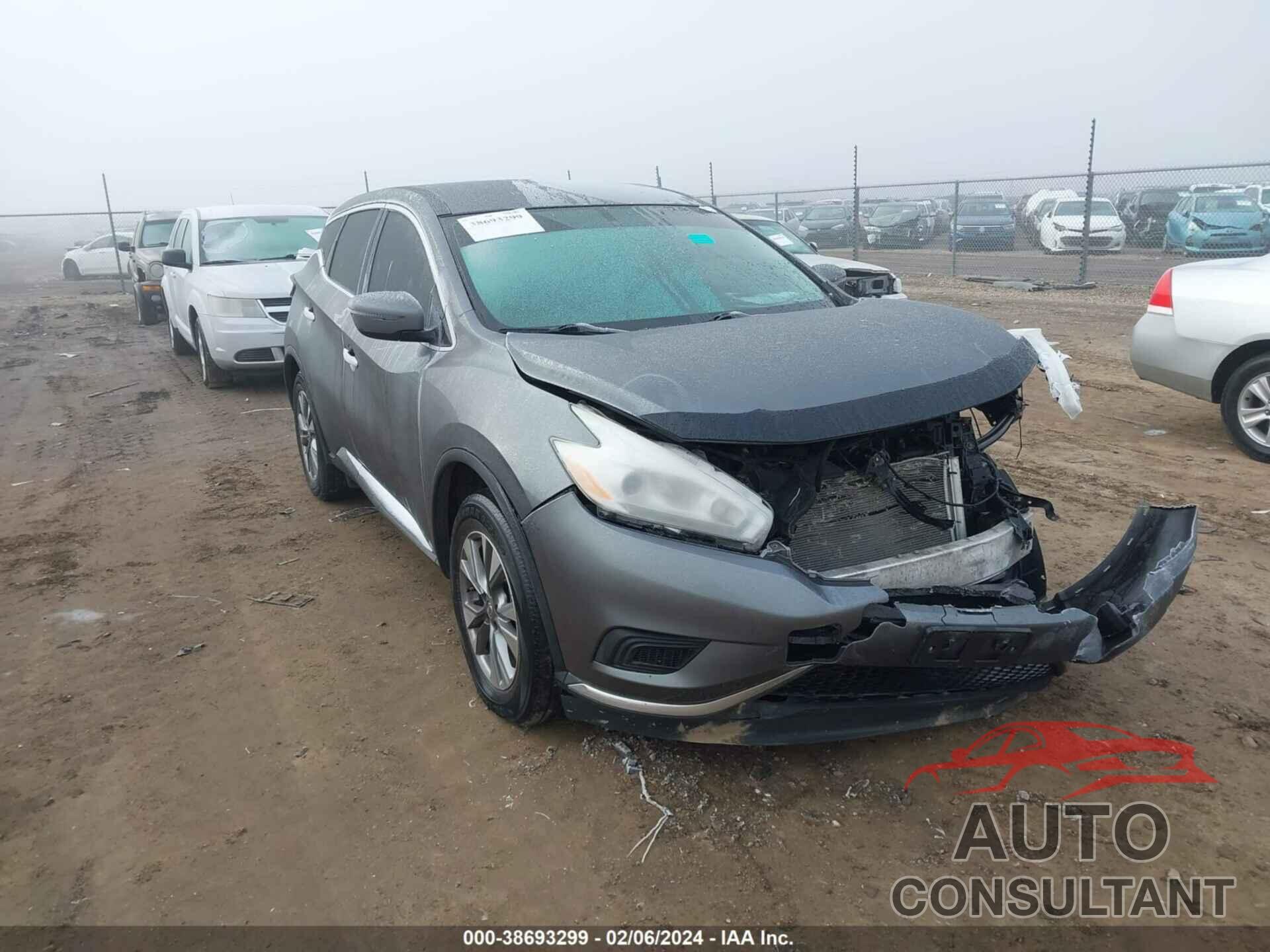 NISSAN MURANO 2016 - 5N1AZ2MH5GN125171