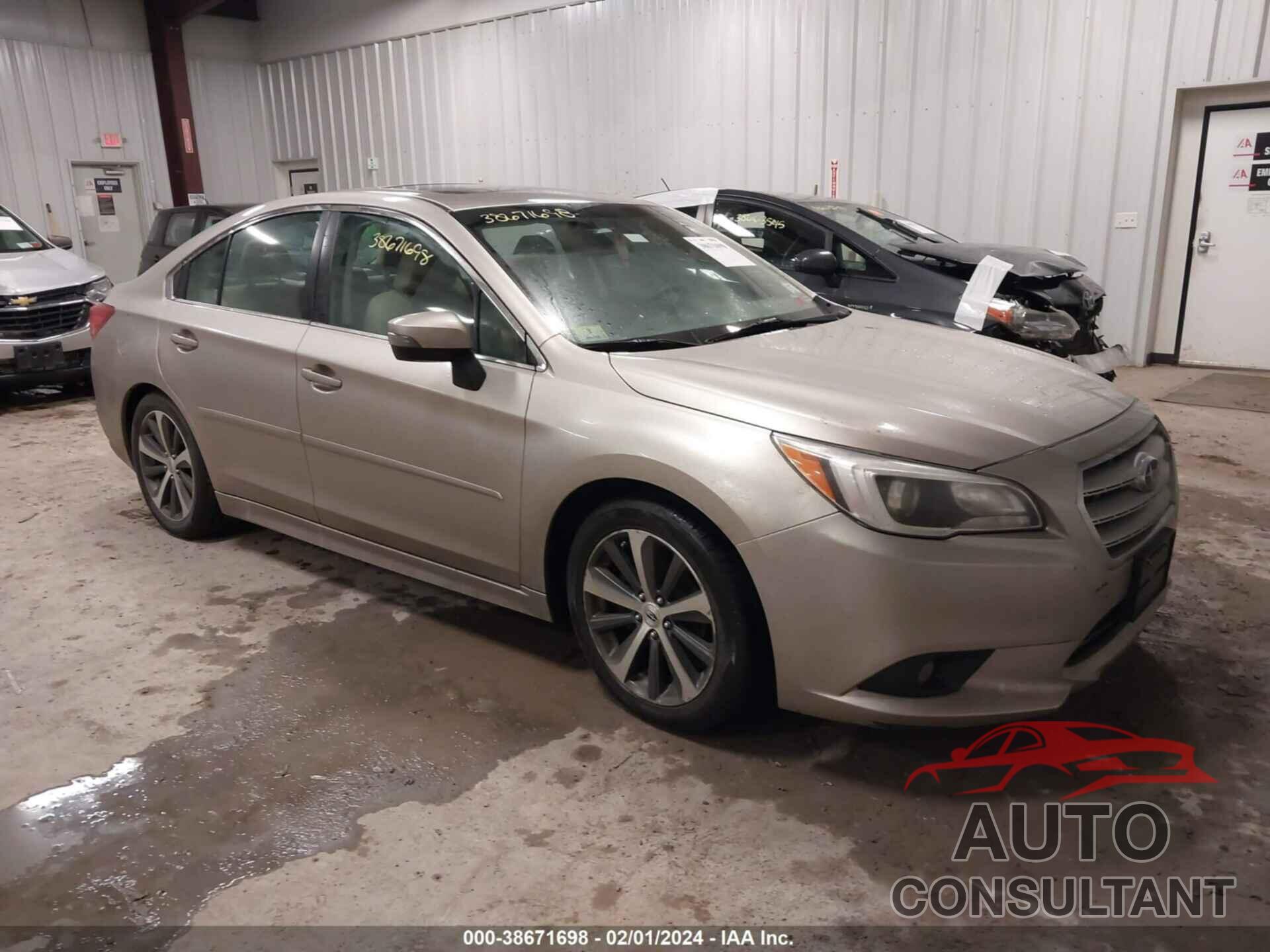 SUBARU LEGACY 2016 - 4S3BNAN6XG3037028