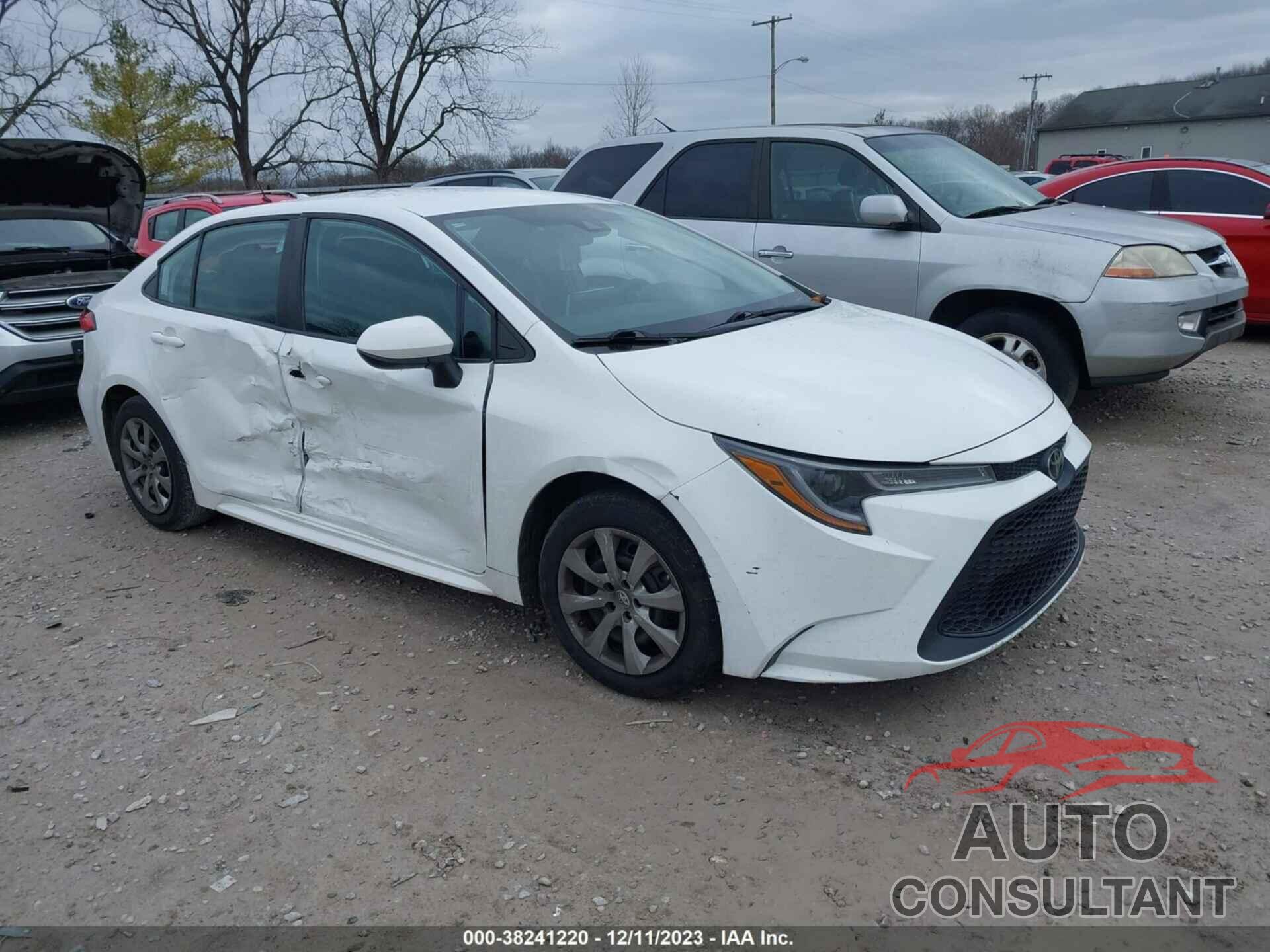 TOYOTA COROLLA 2020 - 5YFEPRAE9LP023609