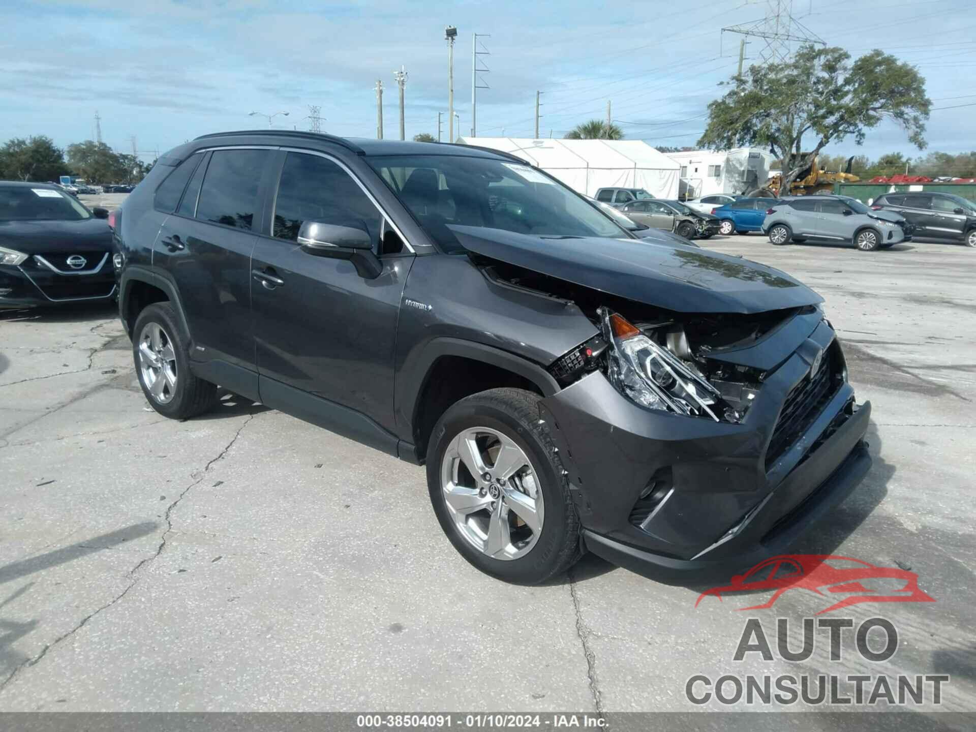 TOYOTA RAV4 2021 - 4T3B6RFV8MU047955