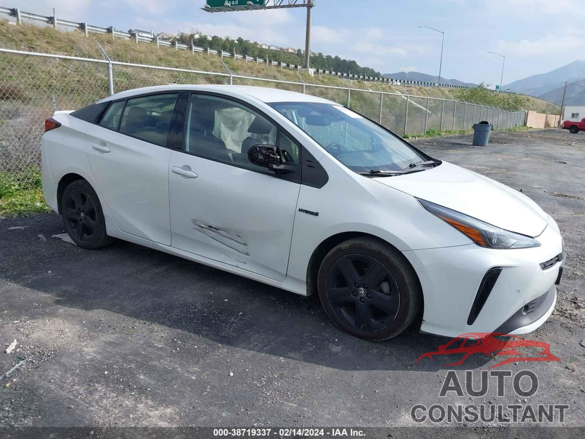 TOYOTA PRIUS 2021 - JTDKAMFU6M3129047