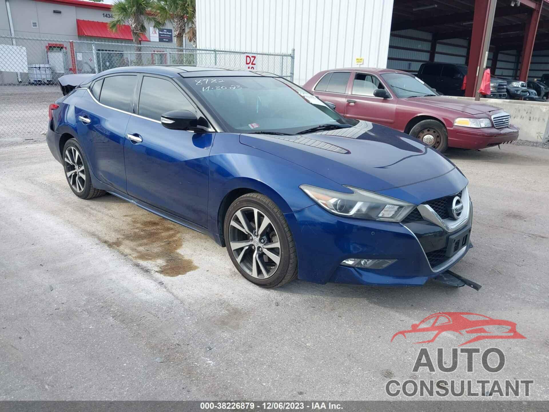 NISSAN MAXIMA 2017 - 1N4AA6AP1HC408782