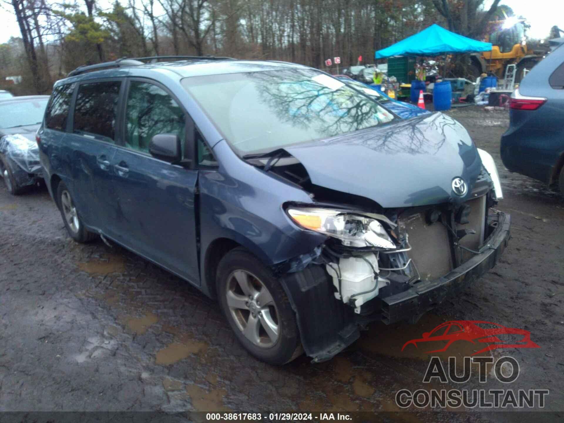 TOYOTA SIENNA 2016 - 5TDKK3DC8GS715978