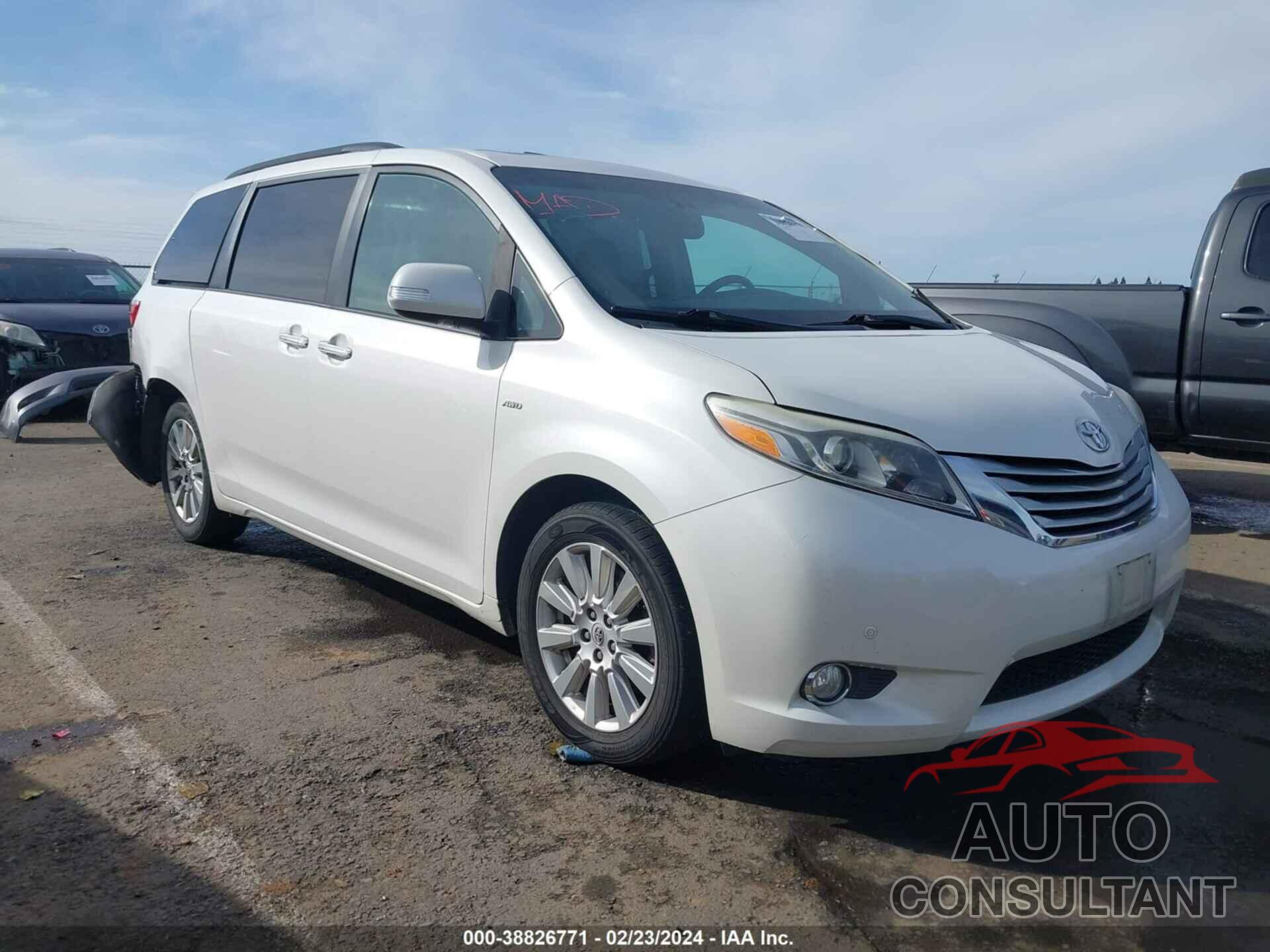 TOYOTA SIENNA 2017 - 5TDDZ3DC1HS157512