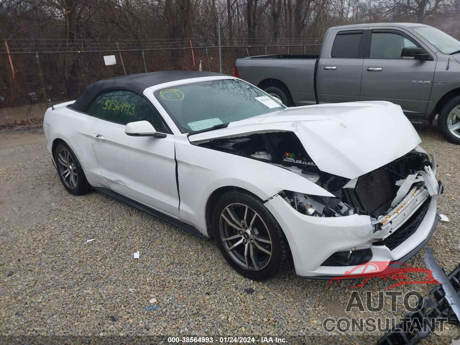 FORD MUSTANG 2017 - 1FATP8UH2H5205976