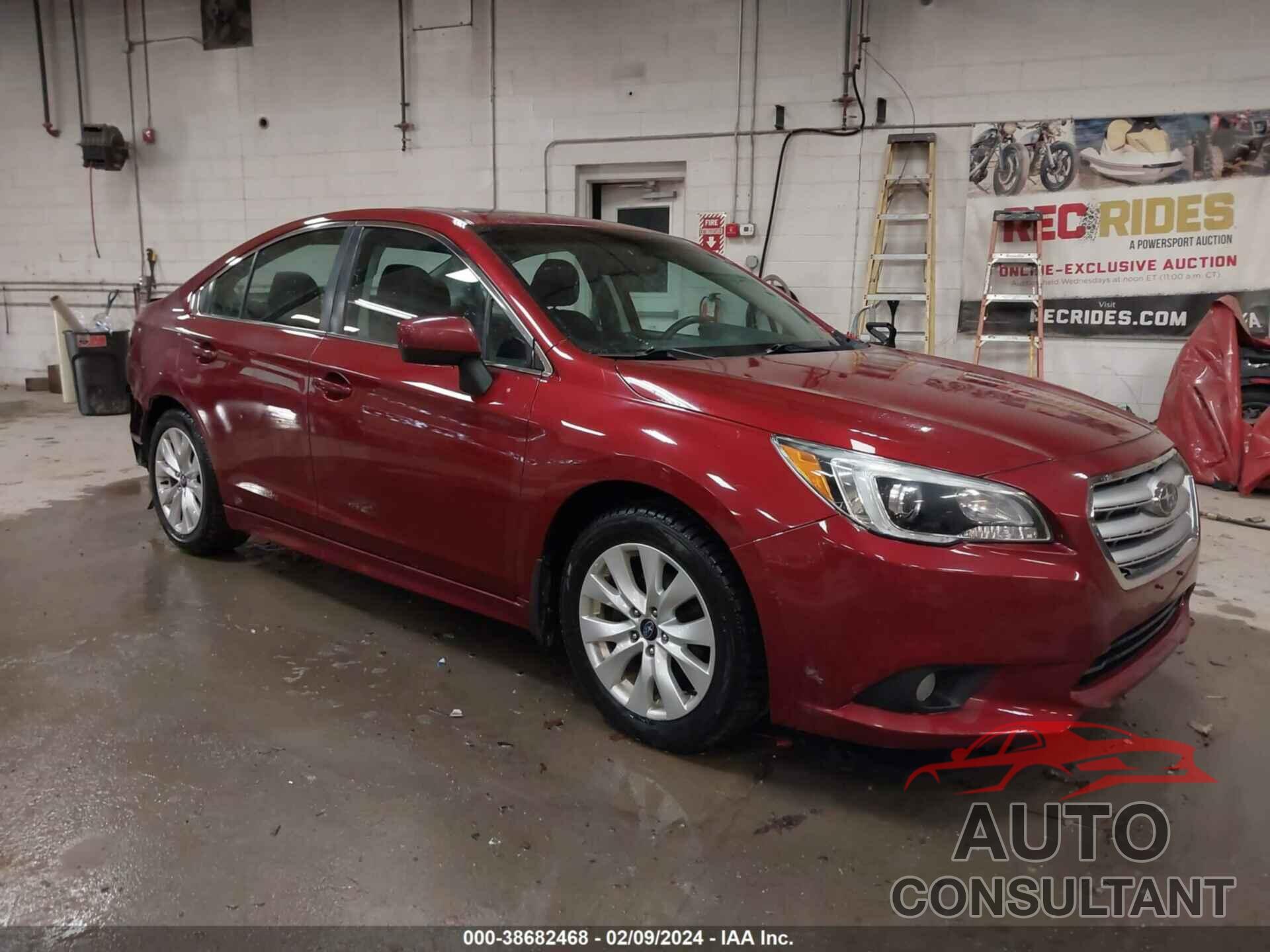 SUBARU LEGACY 2016 - 4S3BNAD60G3003892