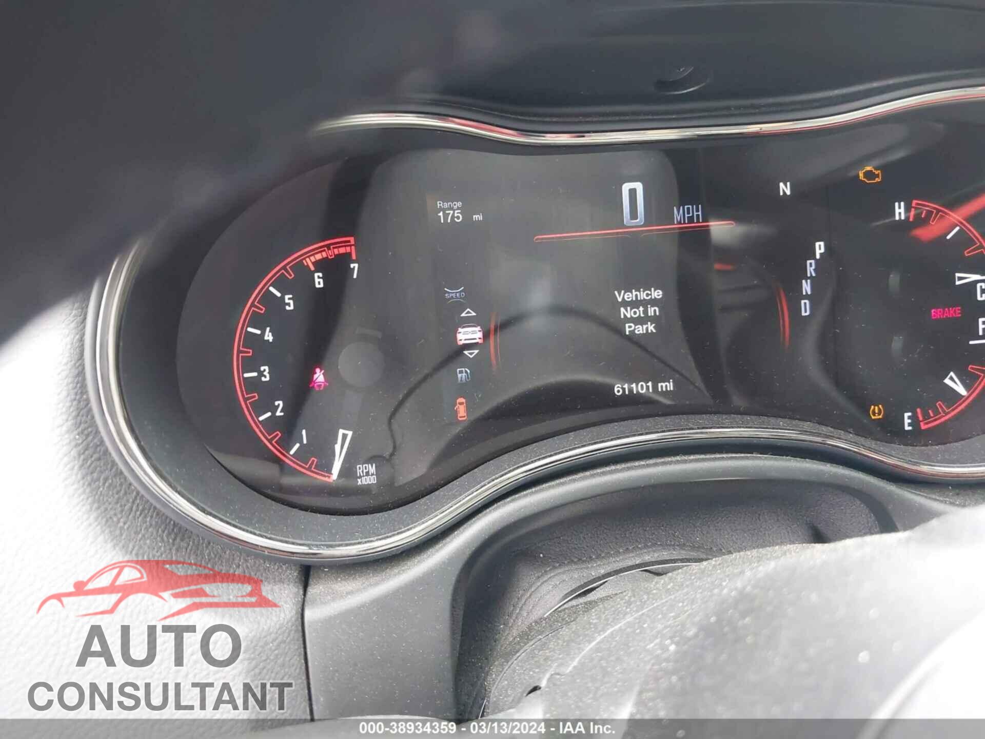 DODGE DURANGO 2020 - 1C4SDHCT0LC394328