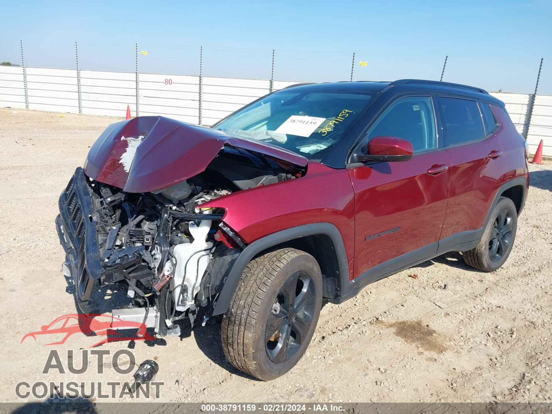 JEEP COMPASS 2021 - 3C4NJDBB8MT603487