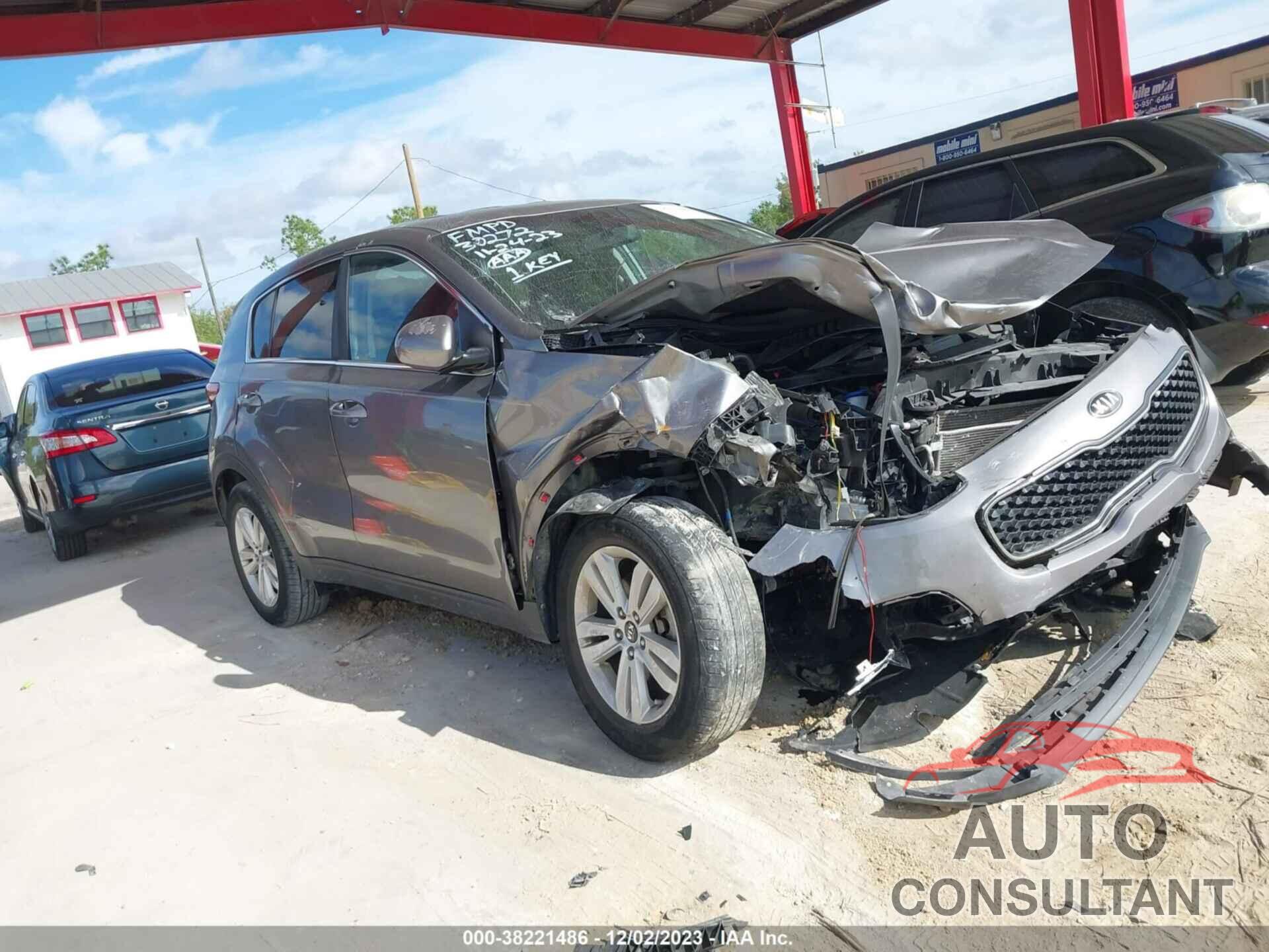 KIA SPORTAGE 2018 - KNDPM3AC9J7482862