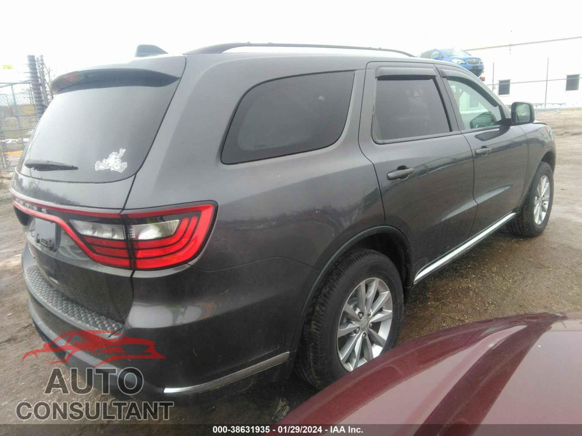 DODGE DURANGO 2017 - 1C4RDJAGXHC623486