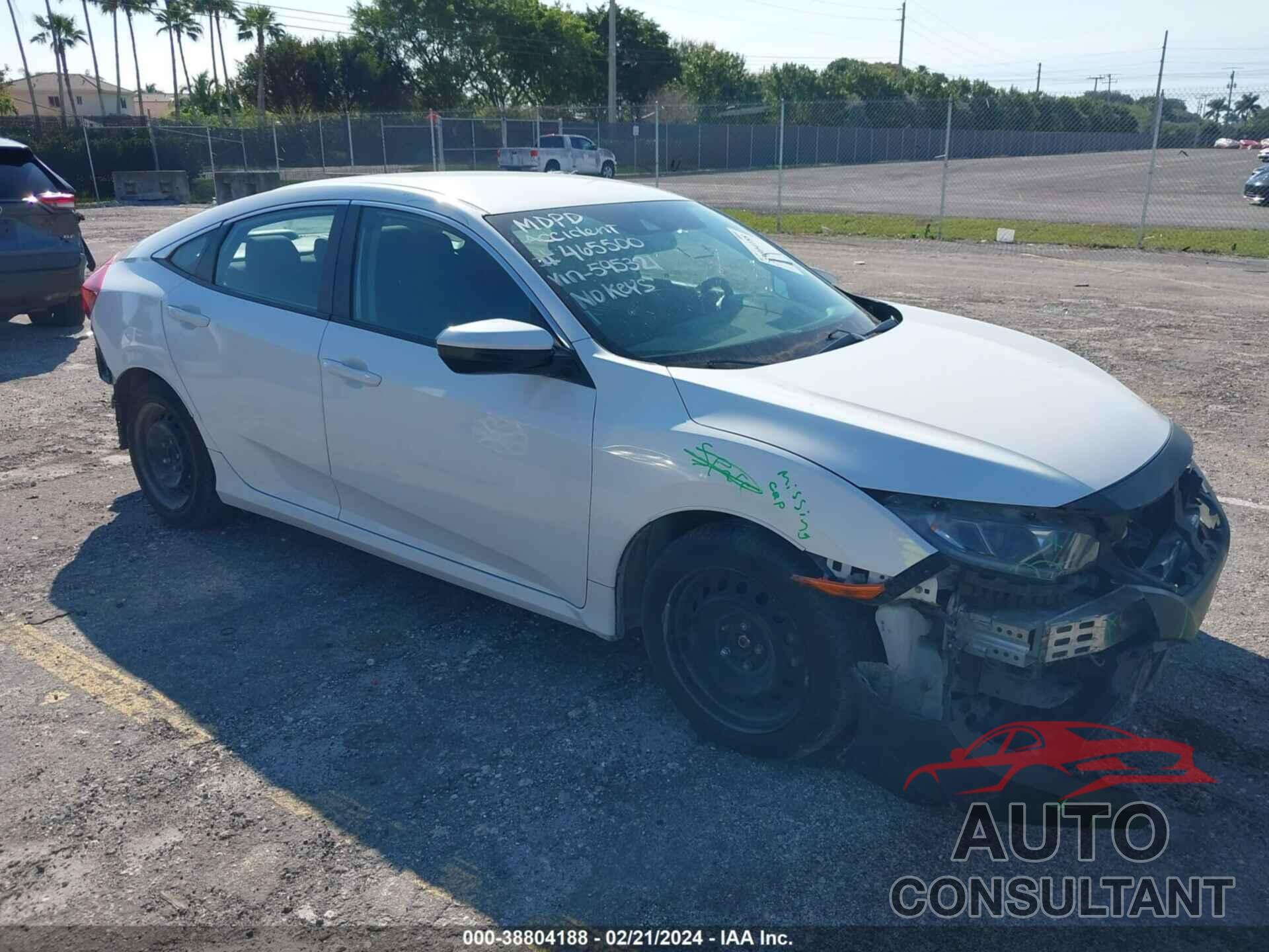 HONDA CIVIC 2019 - 2HGFC2F6XKH595321