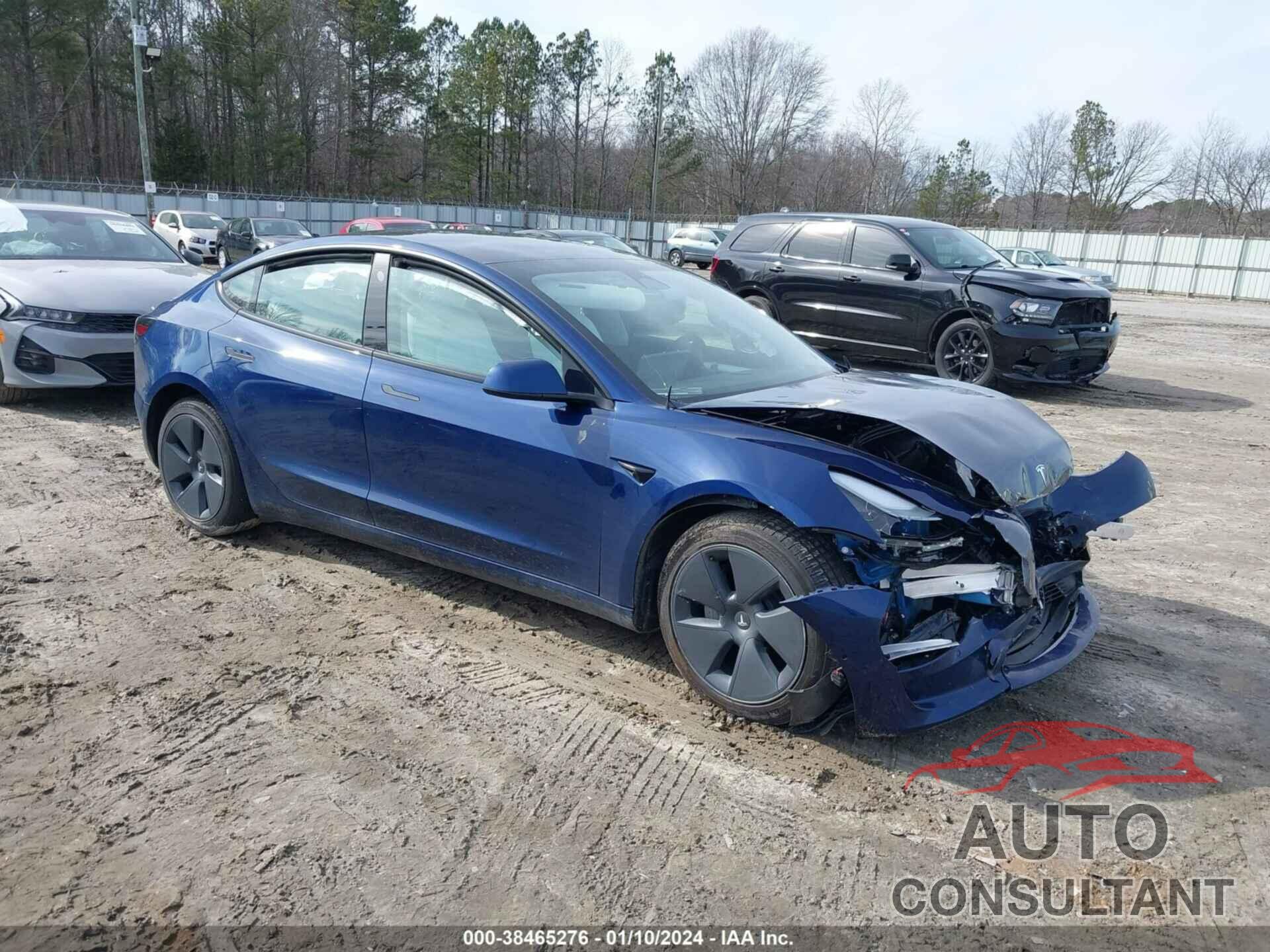 TESLA MODEL 3 2022 - 5YJ3E1EB2NF177365