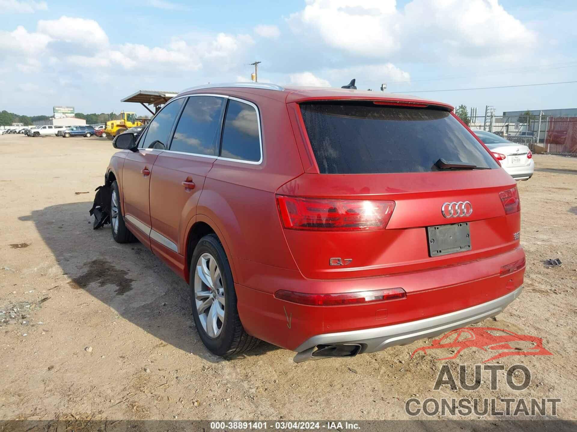 AUDI Q7 2017 - WA1AAAF73HD047484