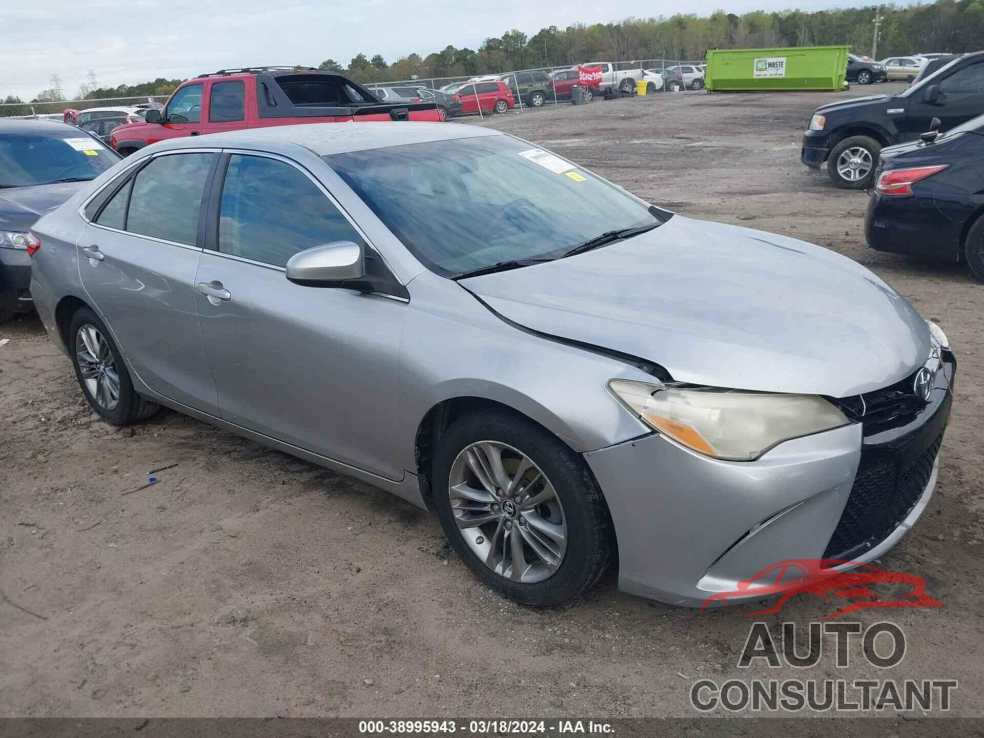 TOYOTA CAMRY 2016 - 4T1BF1FK9GU129990