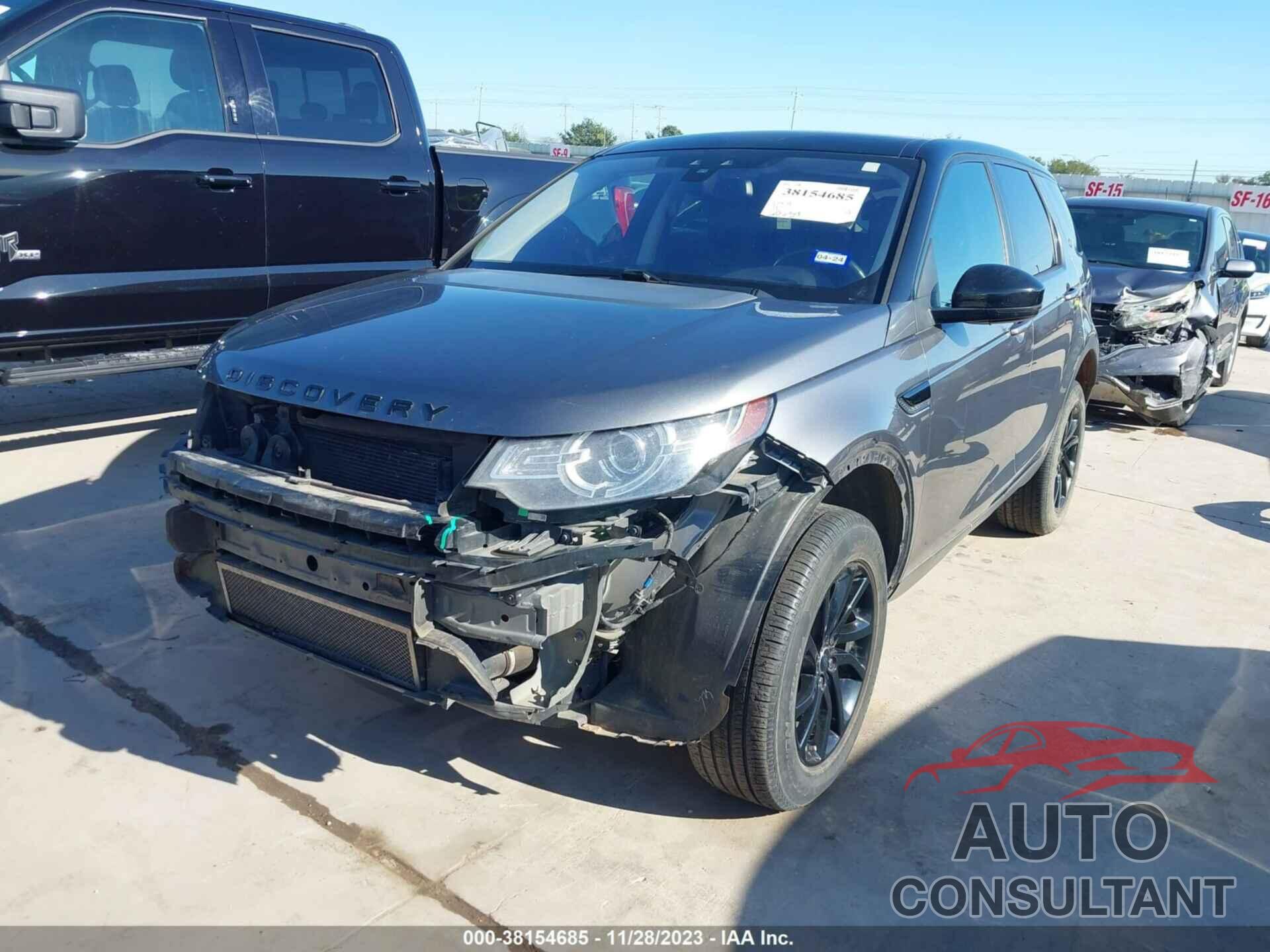 LAND ROVER DISCOVERY SPORT 2017 - SALCR2BG9HH699126