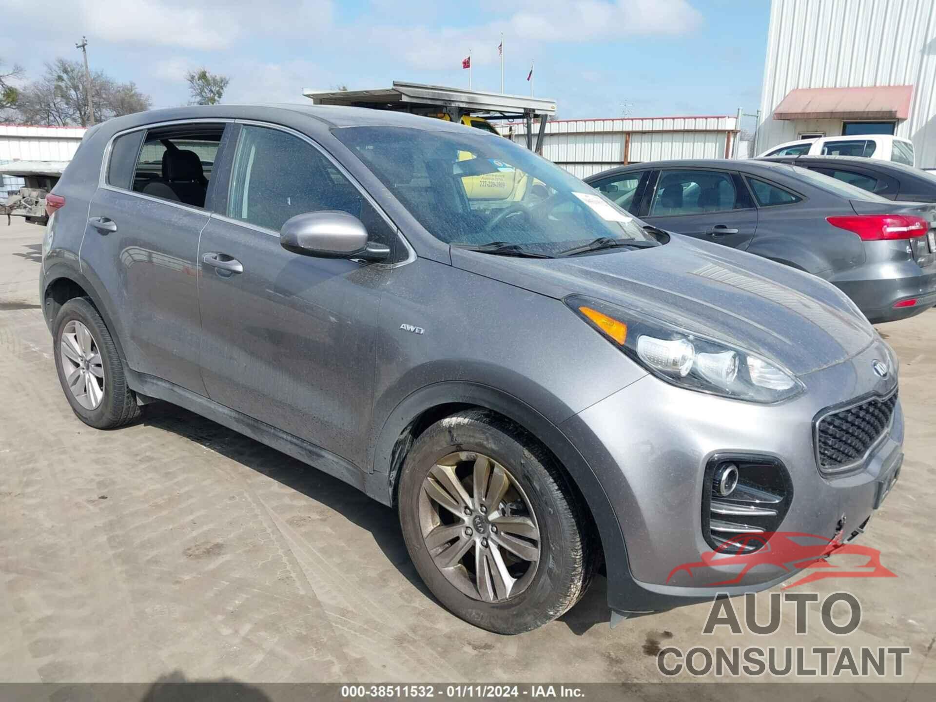 KIA SPORTAGE 2018 - KNDPMCAC3J7422091