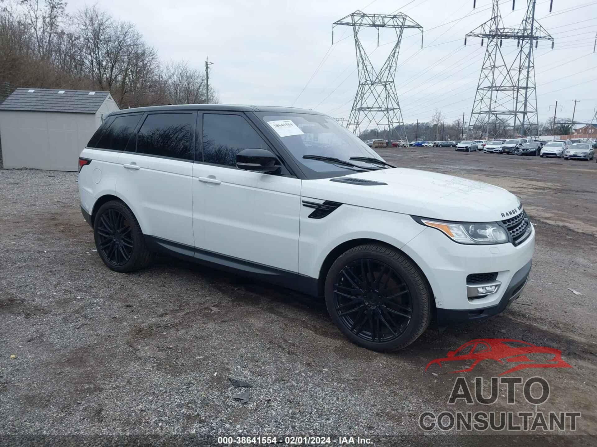 LAND ROVER RANGE ROVER SPORT 2016 - SALWR2KF4GA558363