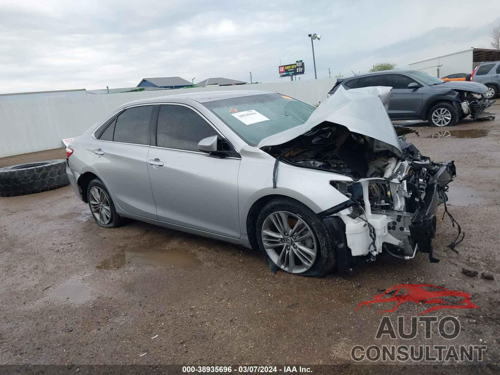 TOYOTA CAMRY 2016 - 4T1BF1FK3GU202092
