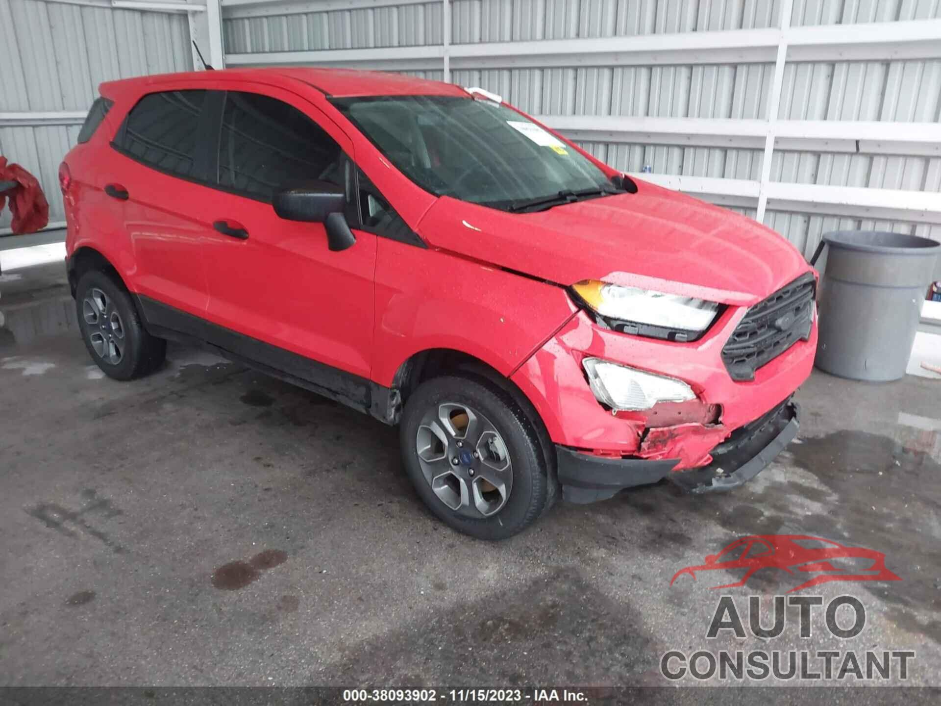 FORD ECOSPORT 2020 - MAJ6S3FL8LC378230