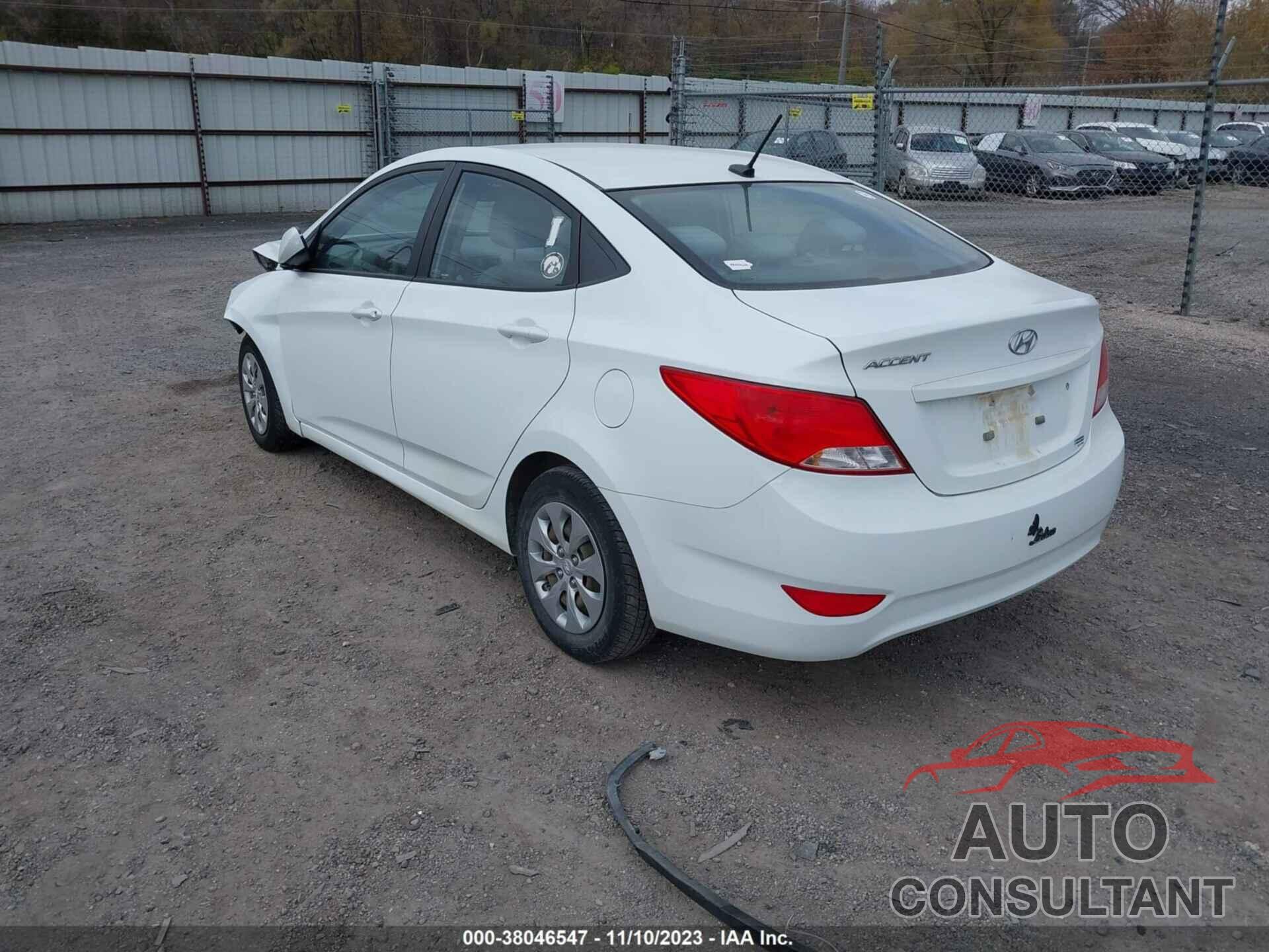 HYUNDAI ACCENT 2017 - KMHCT4AE0HU186919