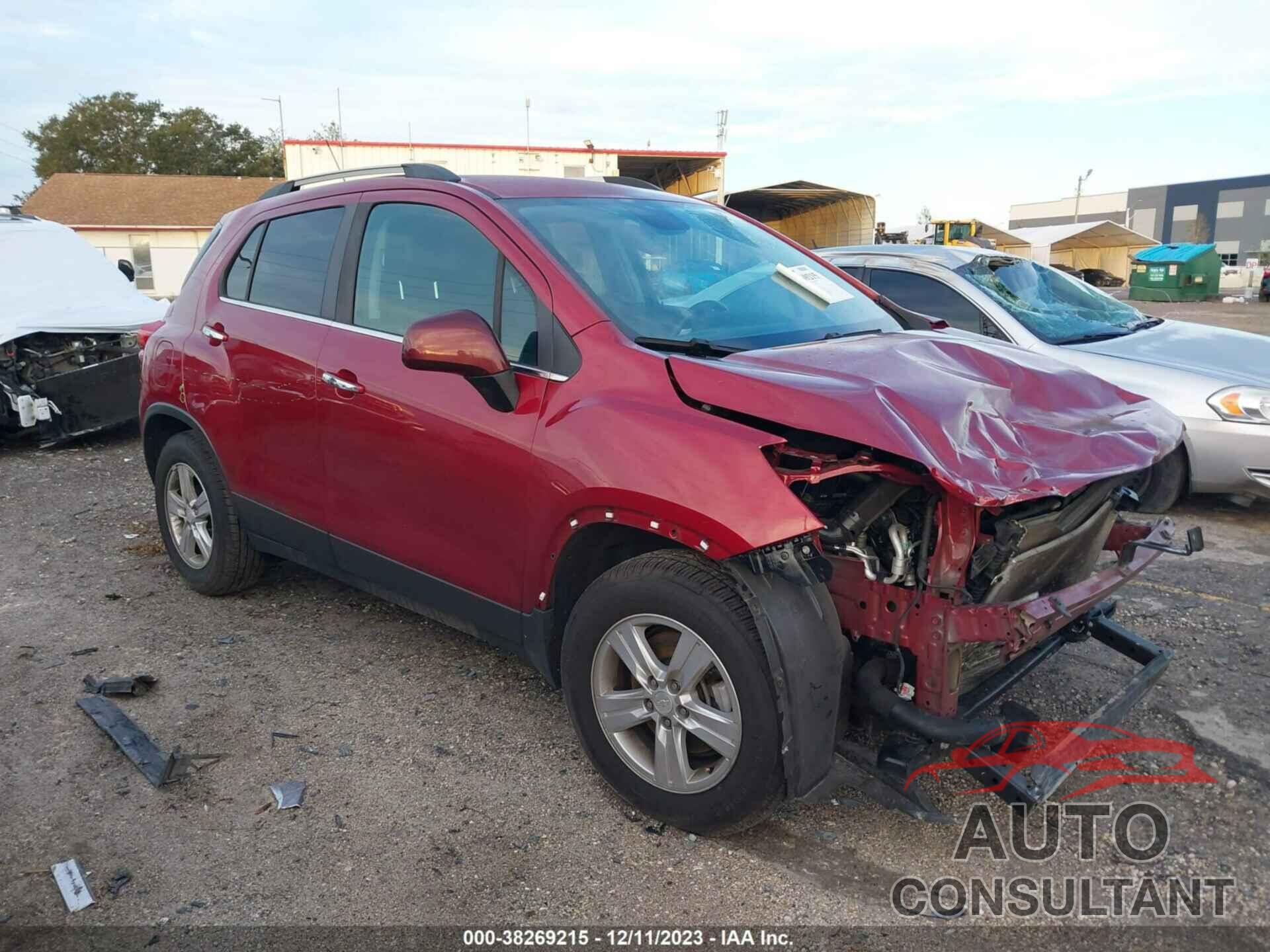 CHEVROLET TRAX 2018 - 3GNCJLSB5JL270976