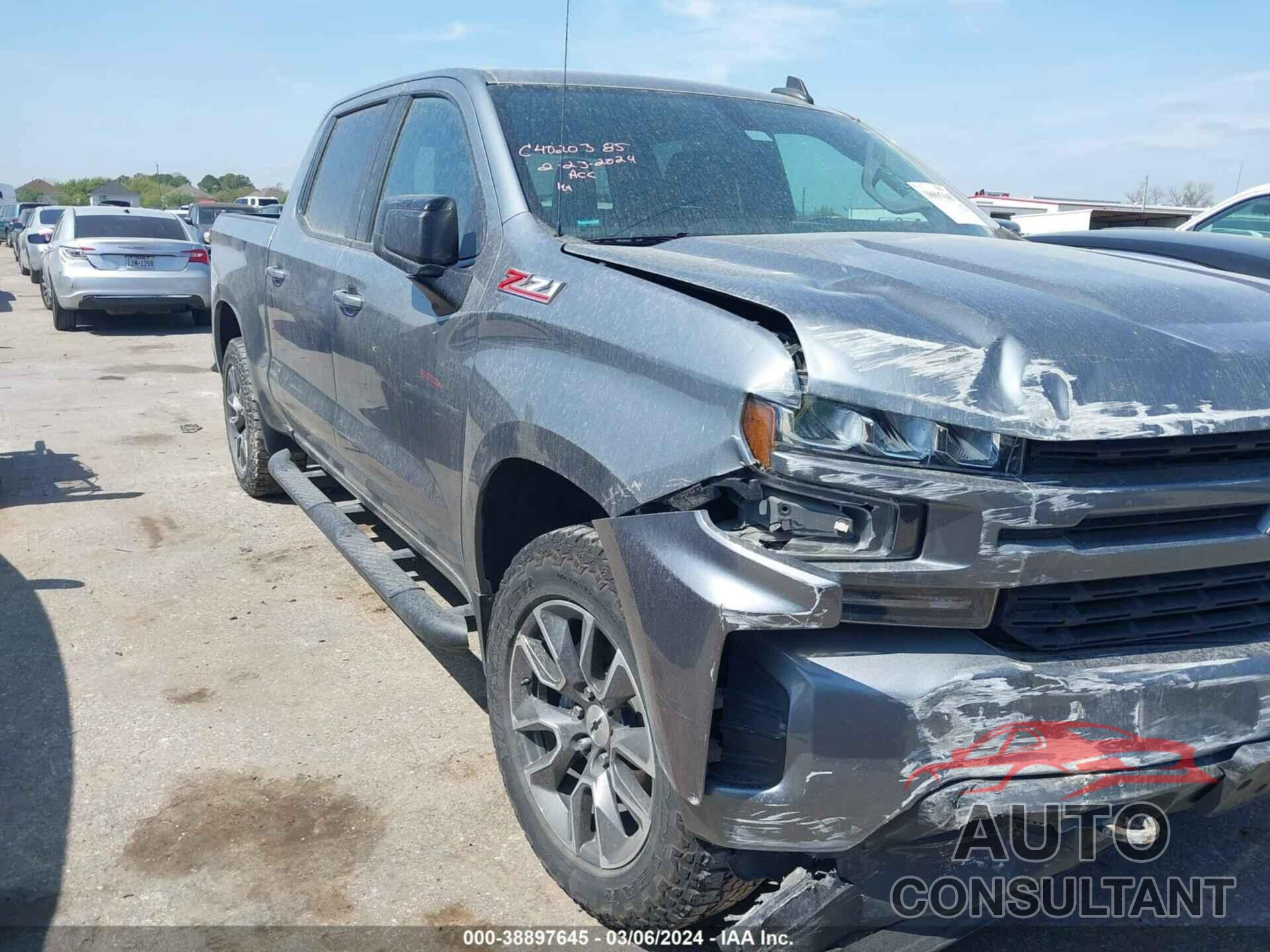 CHEVROLET SILVERADO 1500 2019 - 3GCUYEED4KG230738