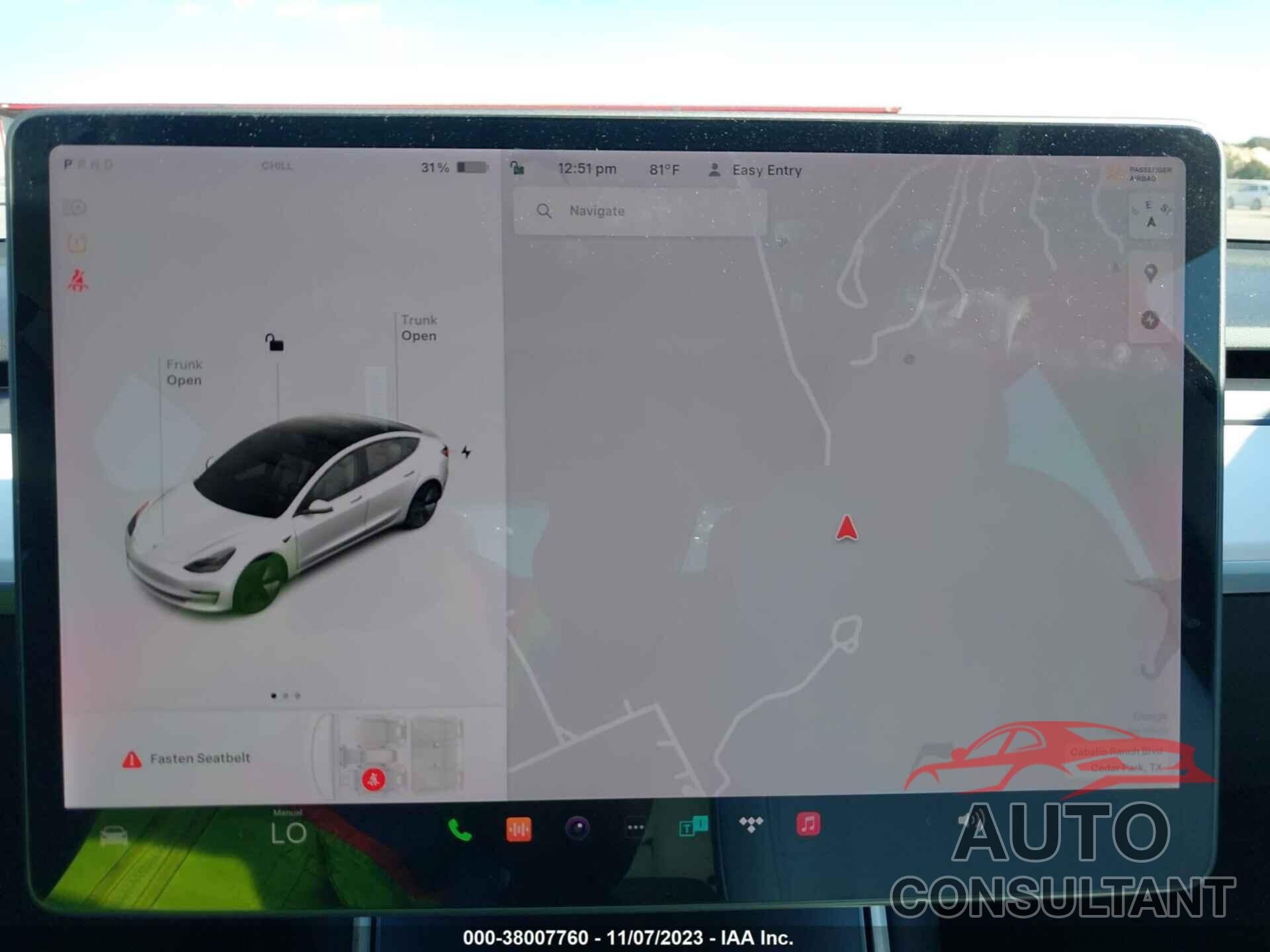 TESLA MODEL 3 2020 - 5YJ3E1EA9LF591084