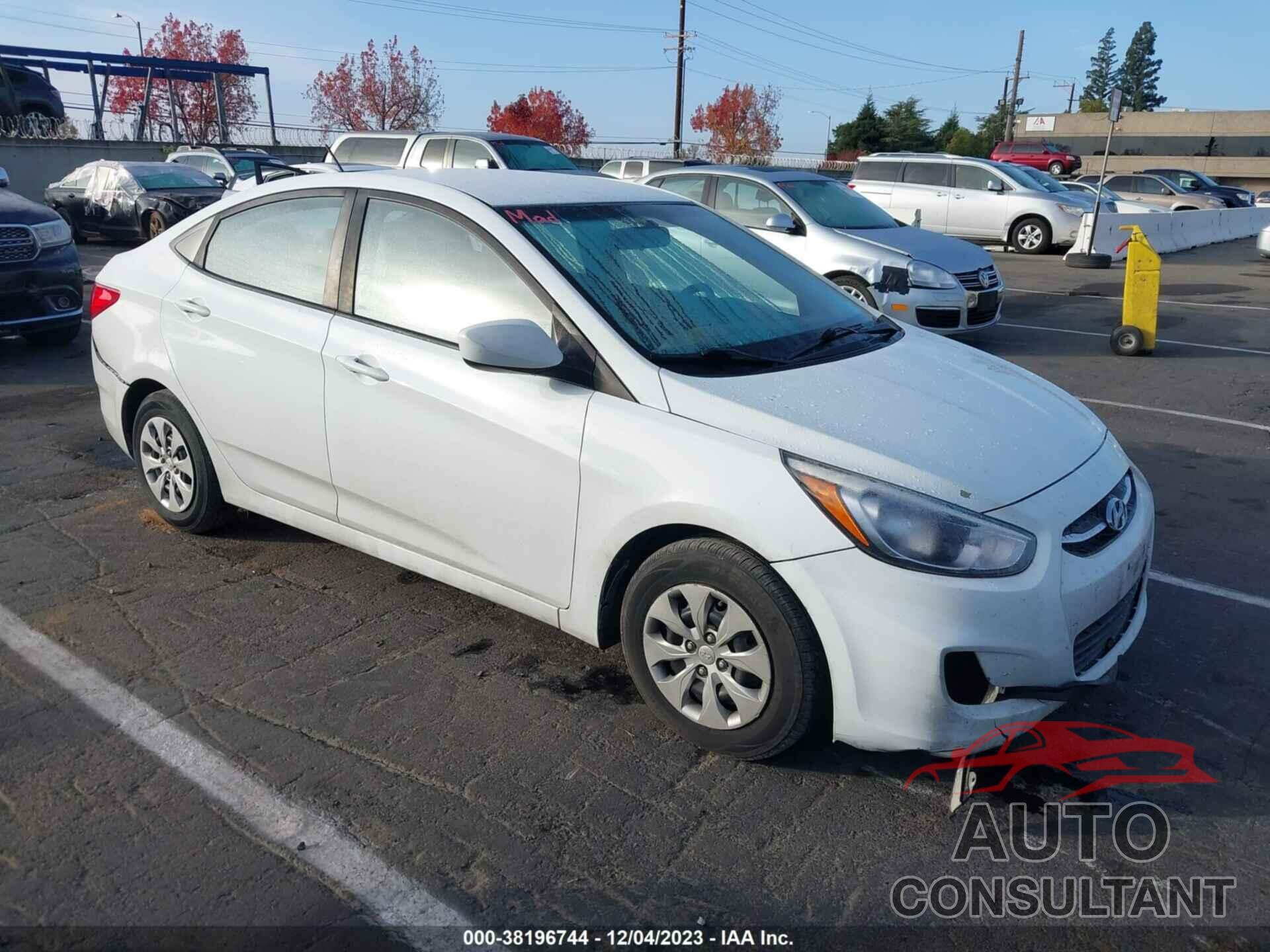 HYUNDAI ACCENT 2016 - KMHCT4AE0GU097298