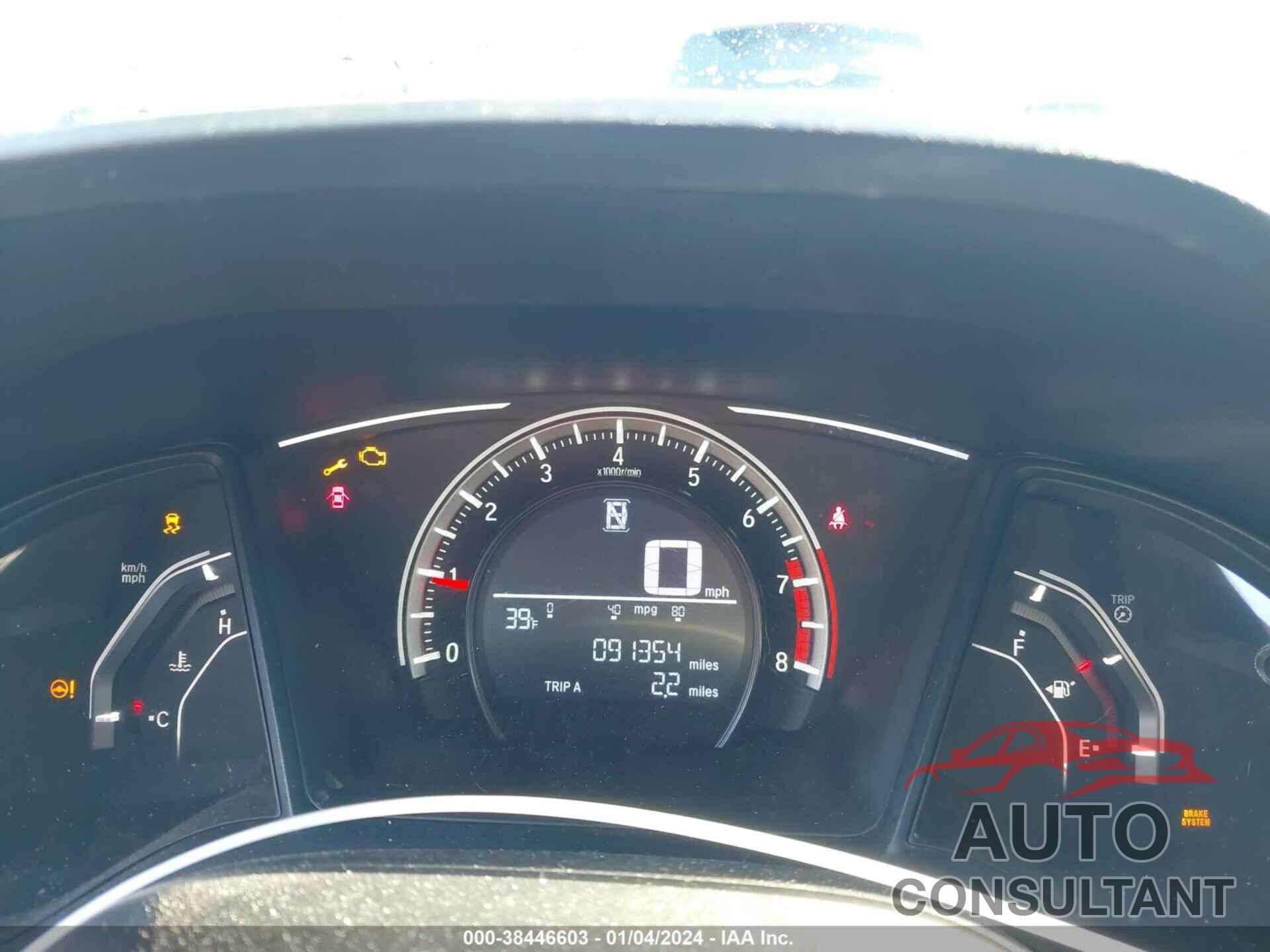 HONDA CIVIC 2017 - 2HGFC2F53HH547921